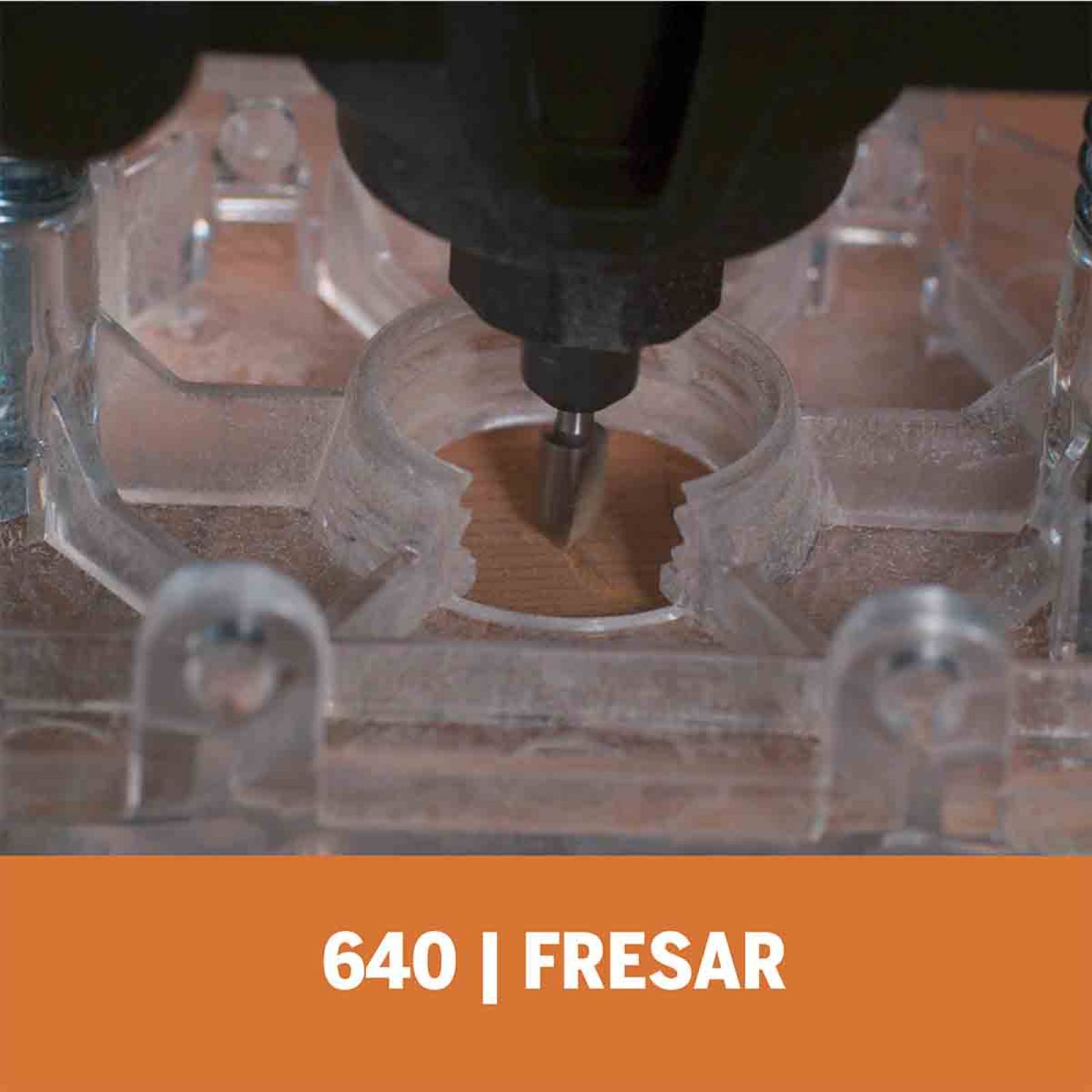 Dremel Accesorio Fresa 640 Punta V 1/4 In 