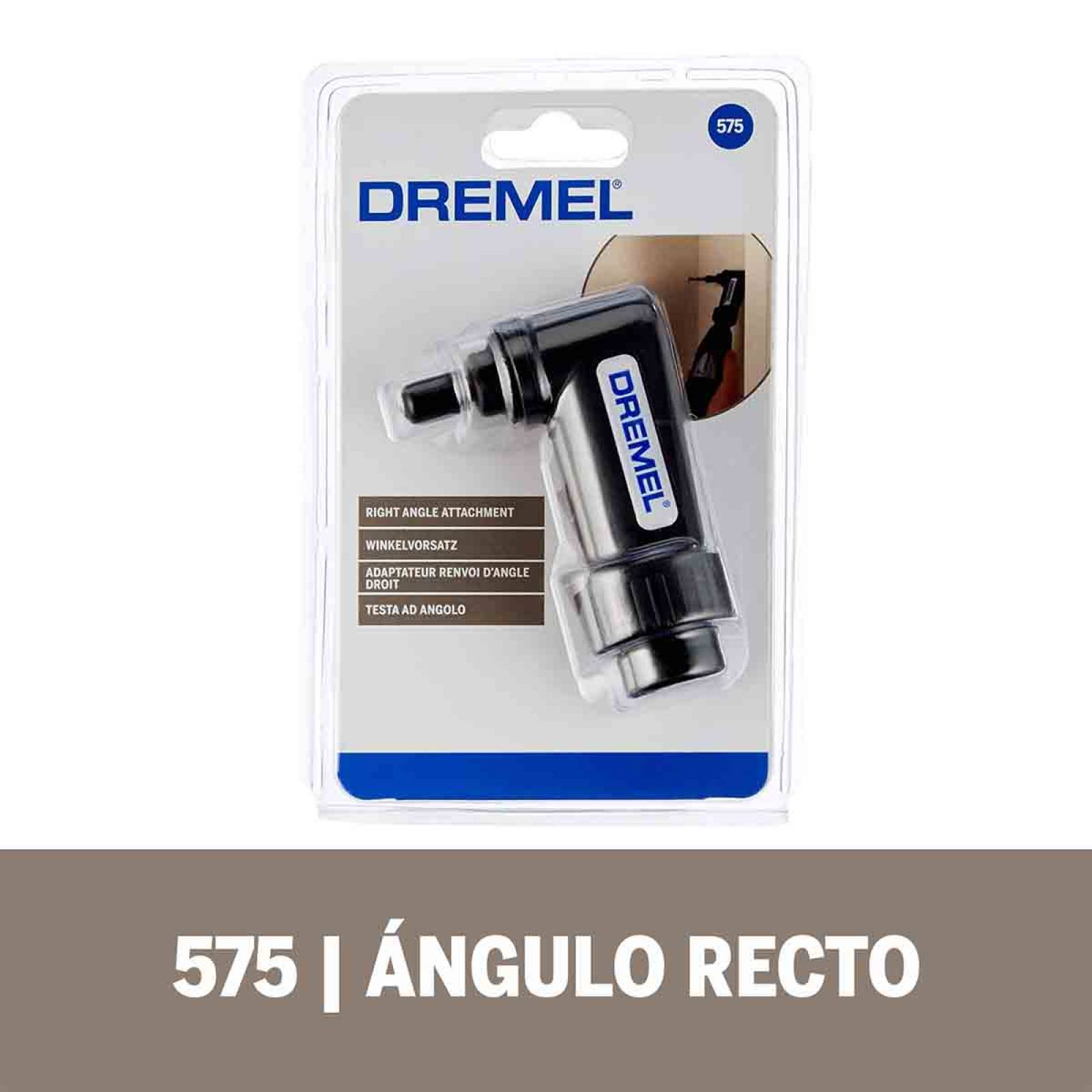 Accesorio de ángulo recto Dremel 575, herramienta de Instalación