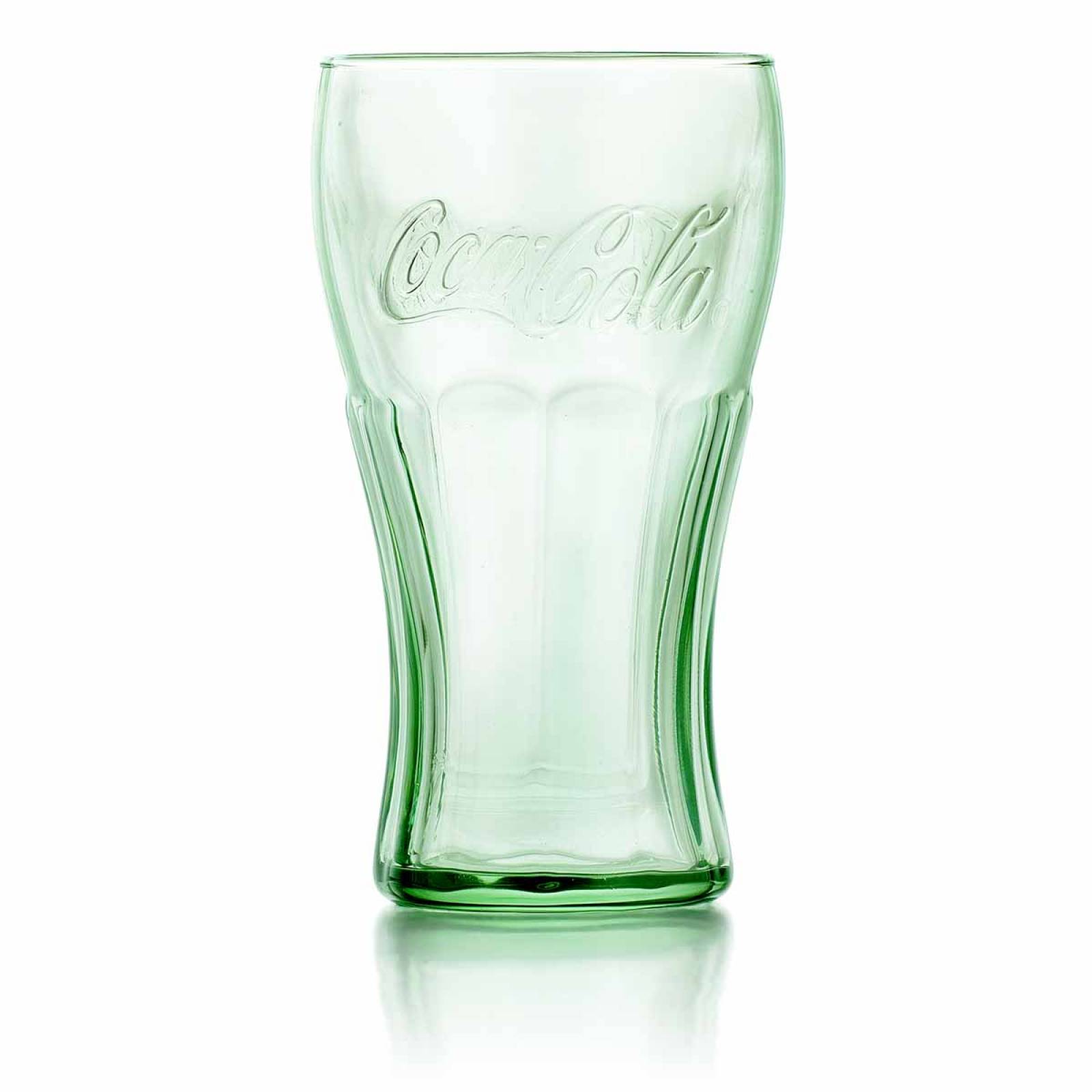 Juego Vasos Vidrio 2pzas Coca Cola 495ml Beber Cocina Libbey 