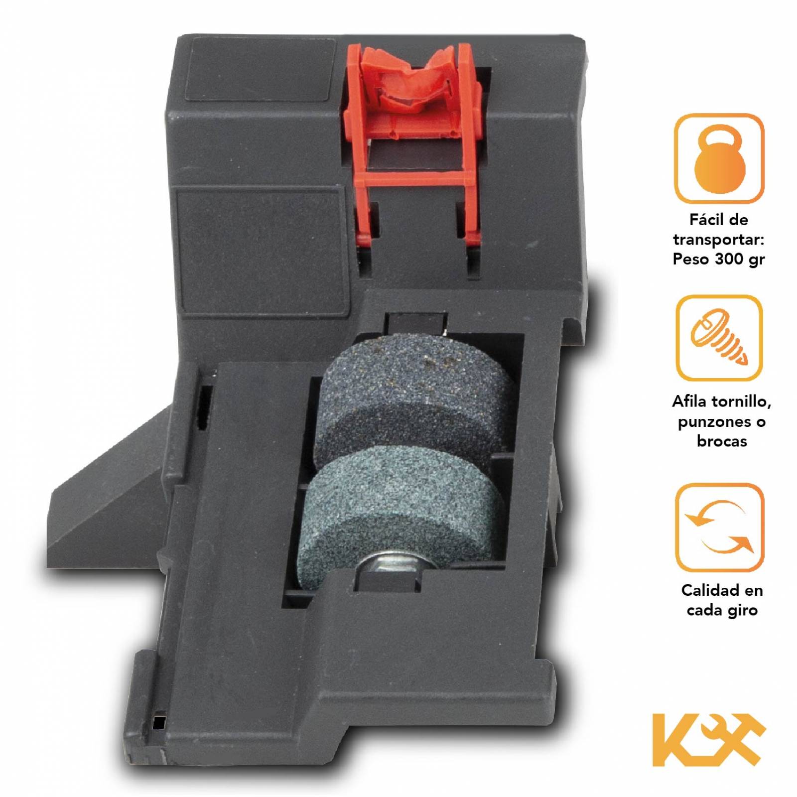 Afilador Para Brocas Taladro 3/32 A 1/2 In Filo Saca Punta 