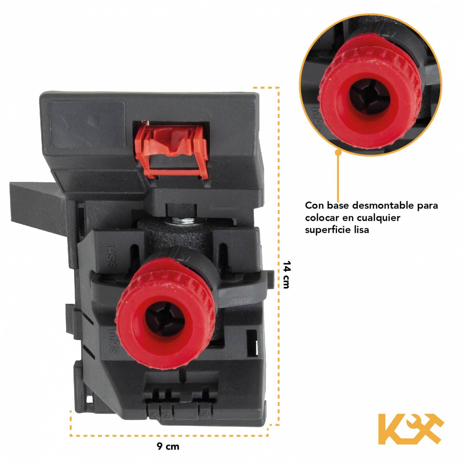 Afilador Para Brocas Taladro 3/32 A 1/2 In Filo Saca Punta 