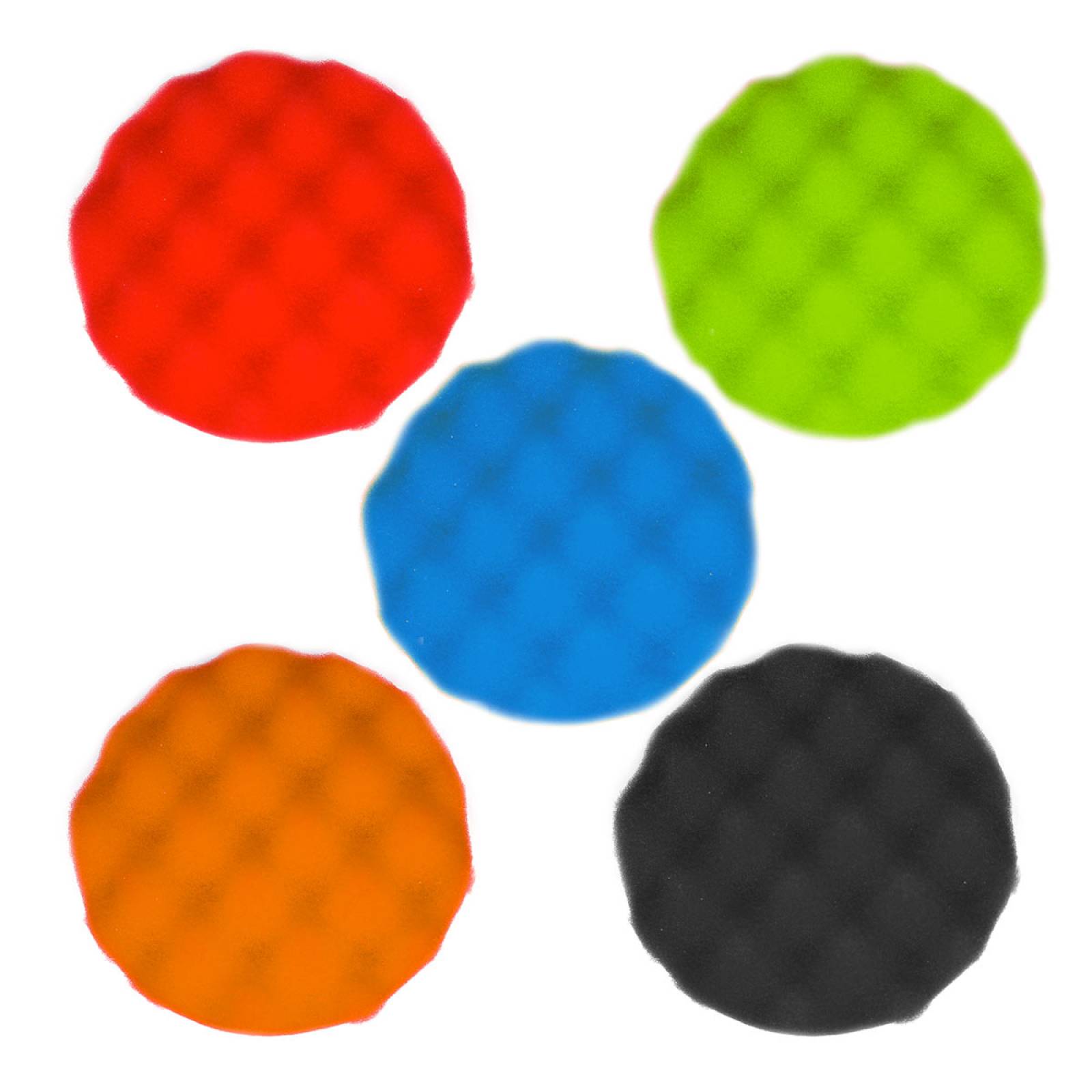 Kit 12 Pz De Pulir Para Taladro Esponjas Adaptador 115mm 