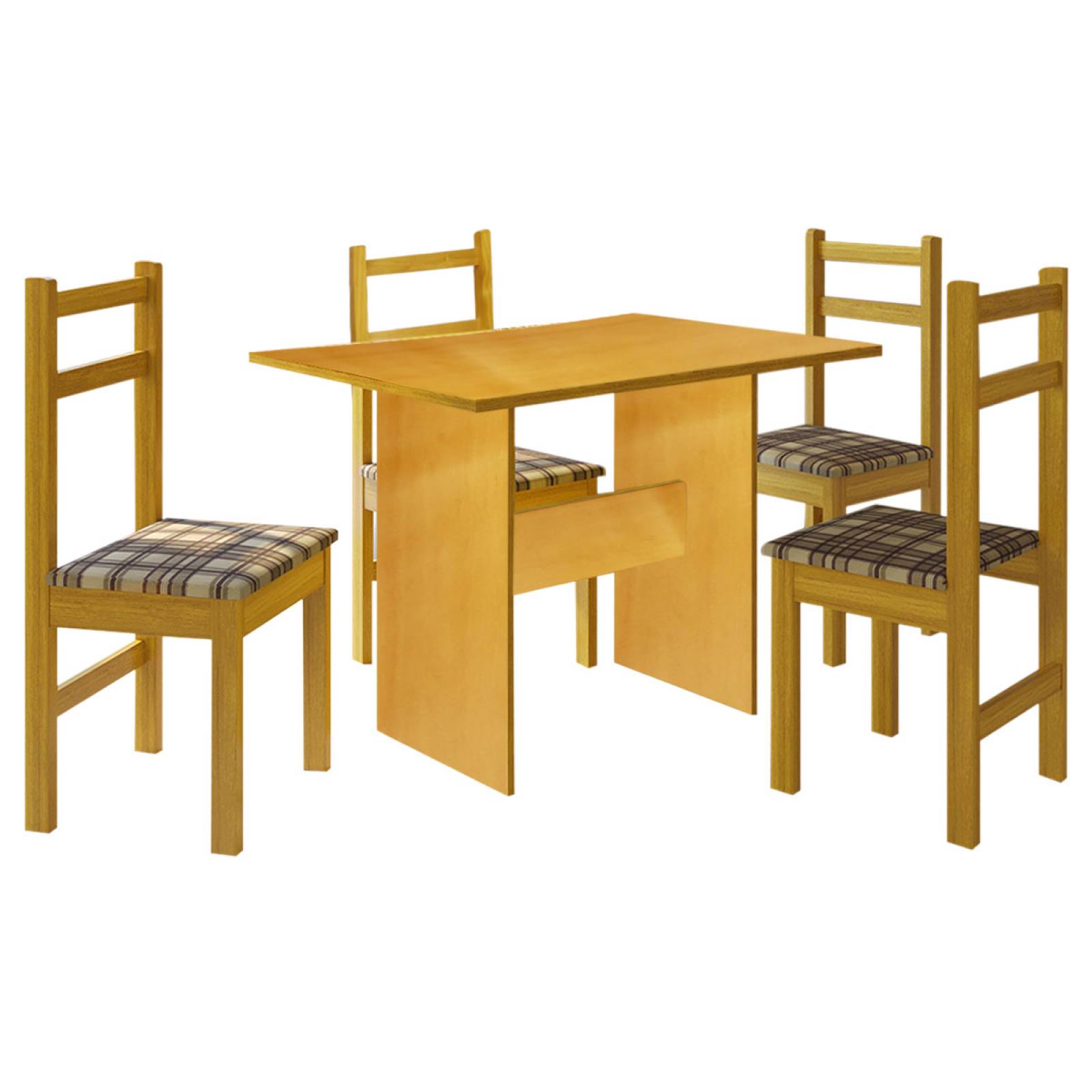 Comedor Mesa Madera 4 Personas Moderno Rustico Restaurante 