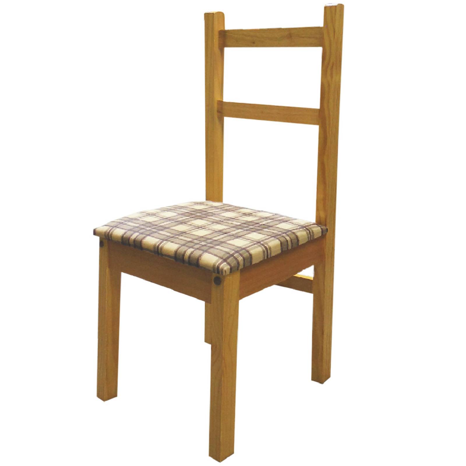 Comedor Rectangular Mesa Madera 6 Personas Tapizado Moderno 