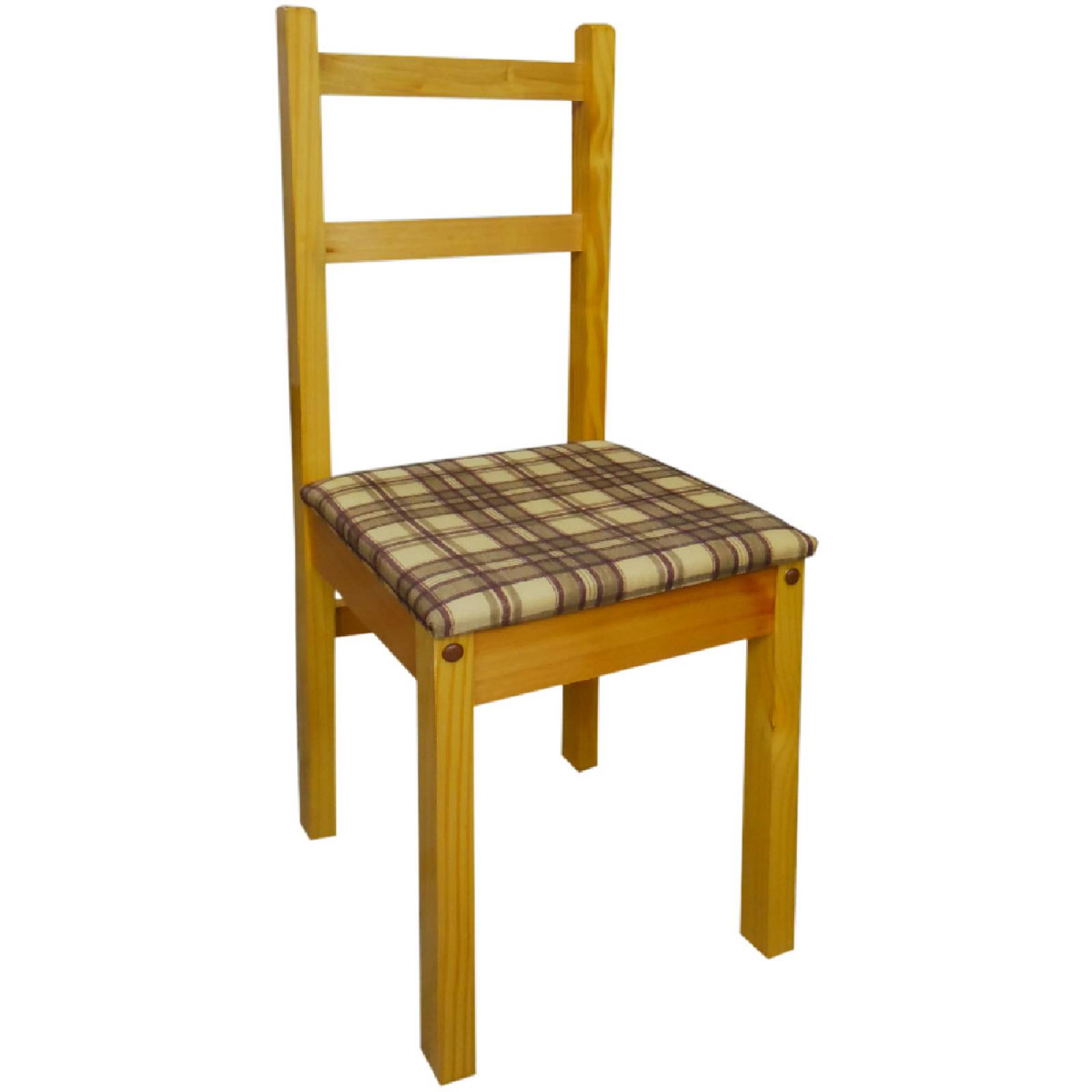 Comedor Rectangular Mesa Madera 6 Personas Tapizado Moderno 