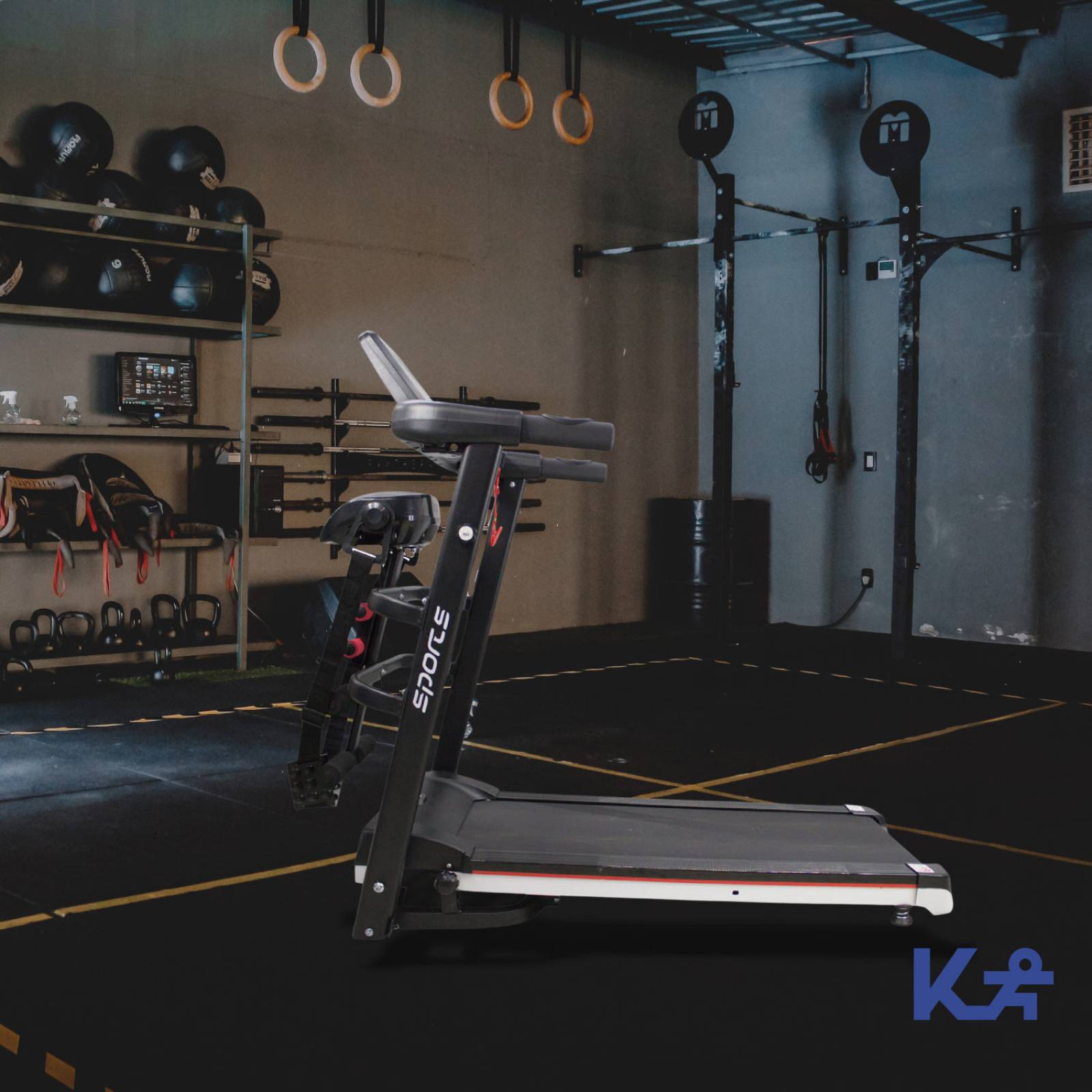 Caminadora Banda Cinta Correr Electrica 2.0 Hp 110 V + Pesas 