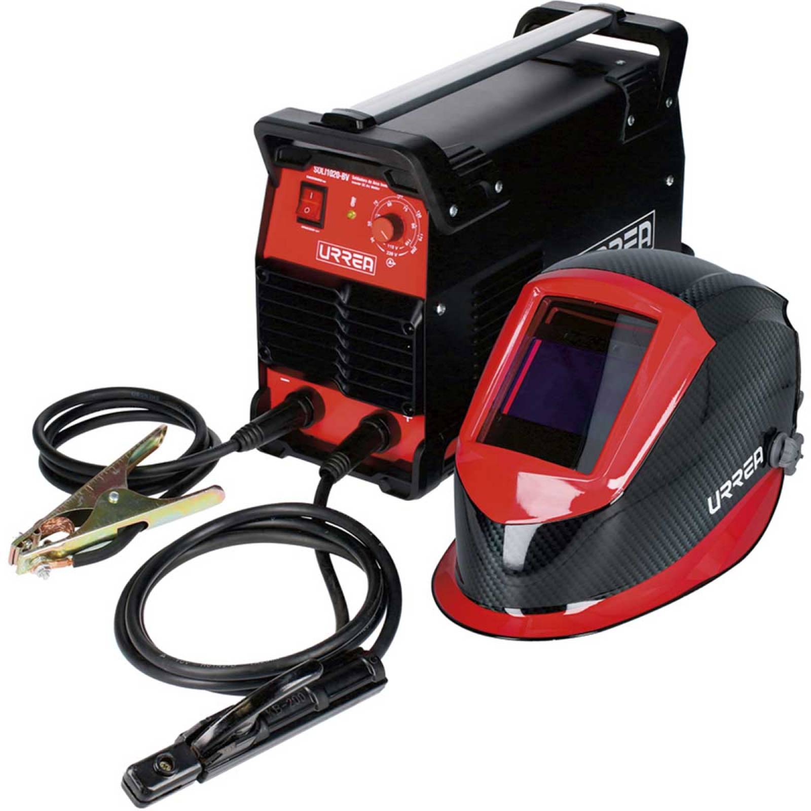 Maquina De Soldar Soldadora Inverter Portatil + Careta Urrea