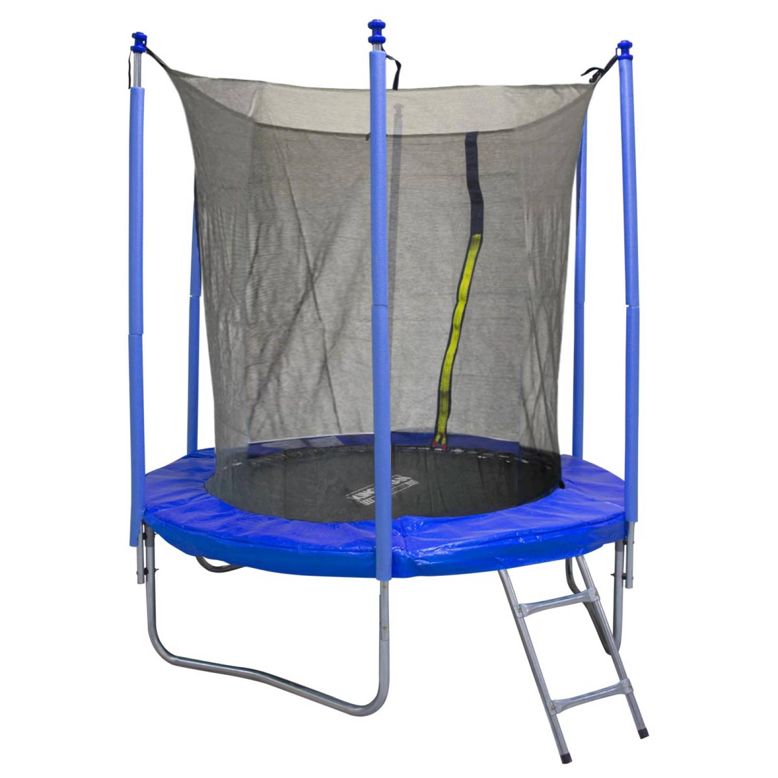Trampolin Brincolin 18 M 6 Pies + Red Seguridad + Escalera