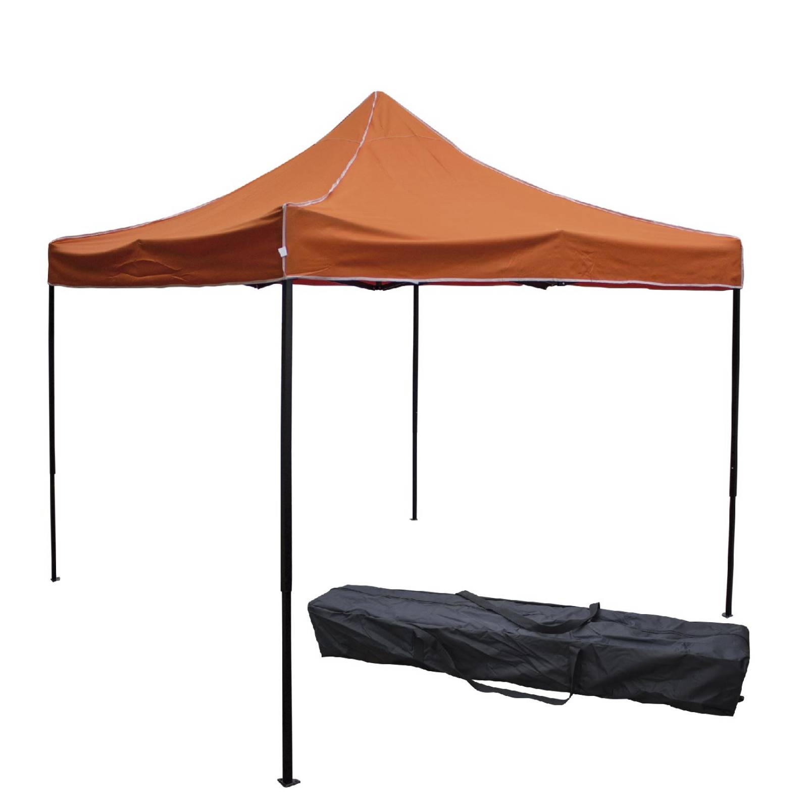 Toldo Carpa Impermeable Plegable De Acero 3x3m Kingsman Naranja