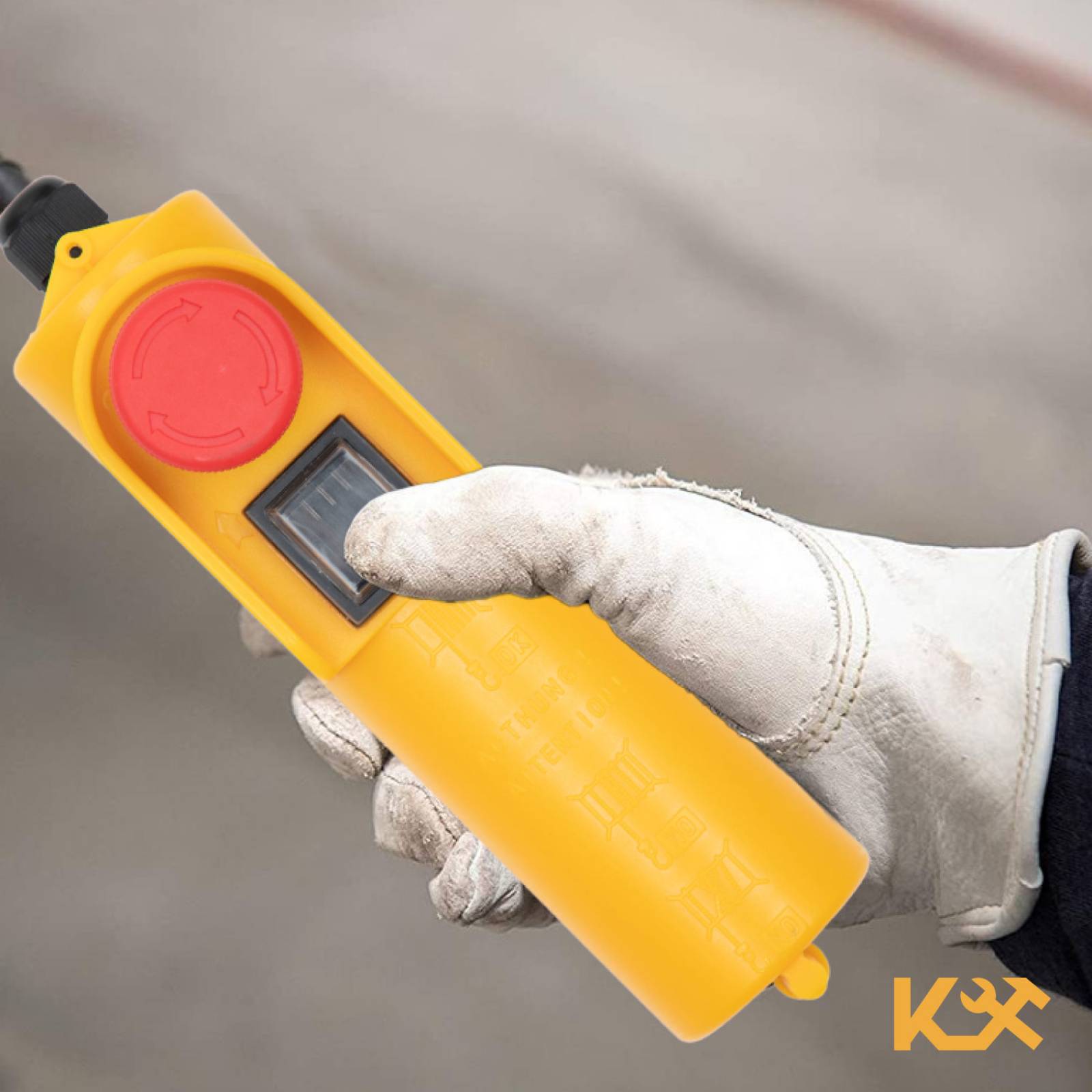 Control De Polipasto Alambrico 220v Refaccion 2 Movimientos 