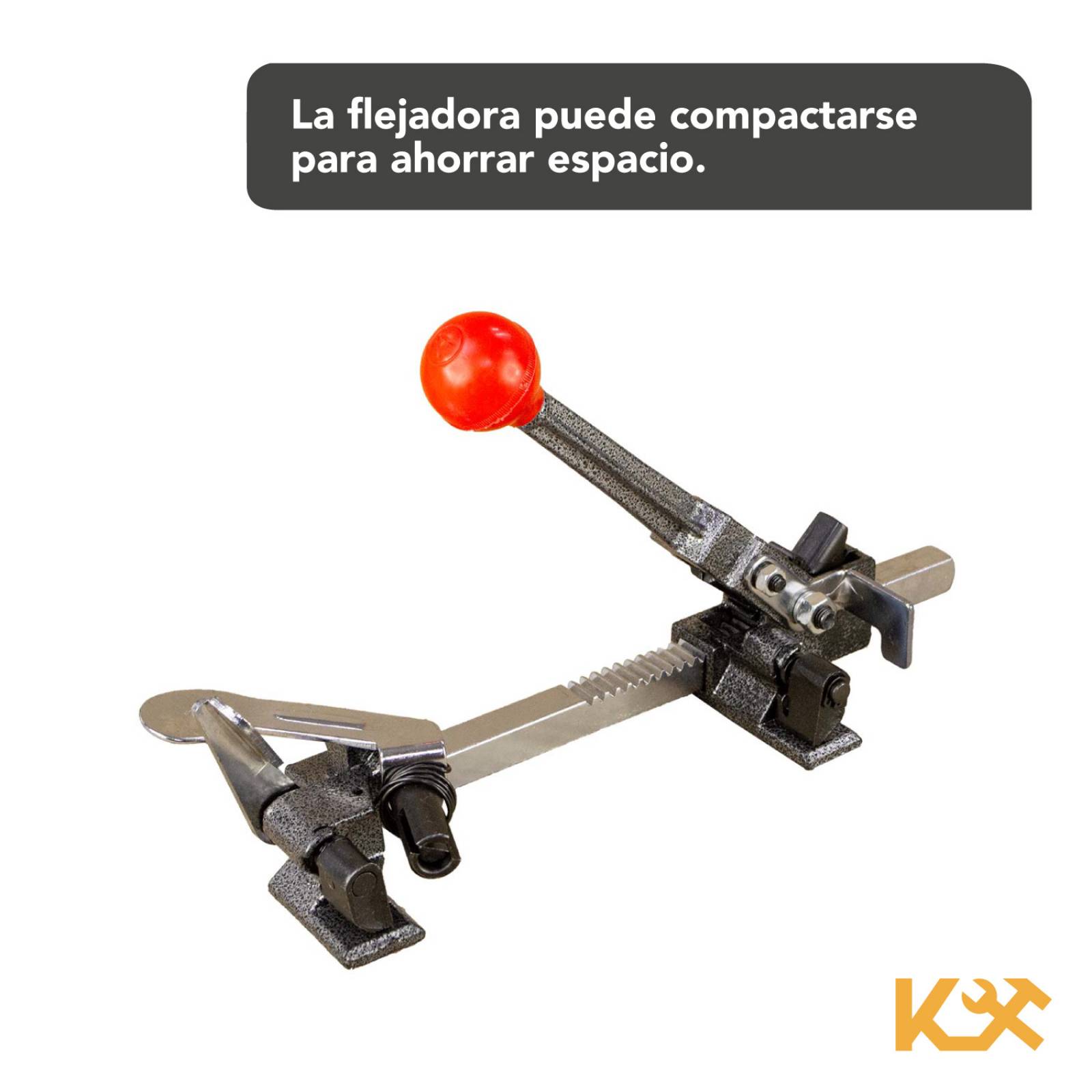Flejadora Manual Para Fleje De Plastico 12 - 16mm Kit 2 Pzs