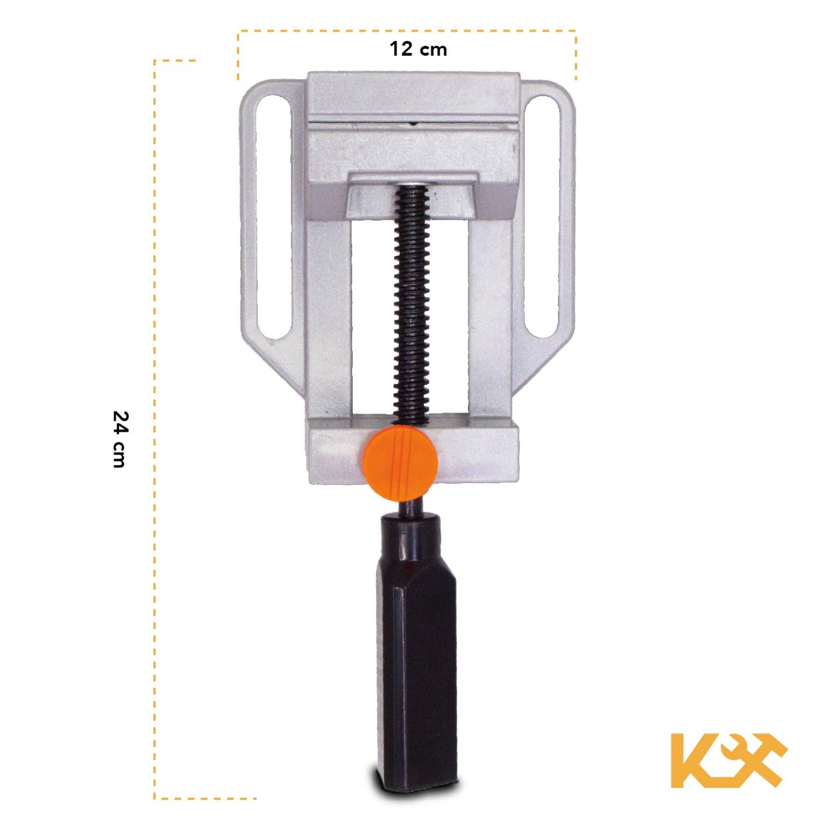 Prensa Morsa Plana Banco 70 Mm Agarre Rapido 4 Apoyos Madera 