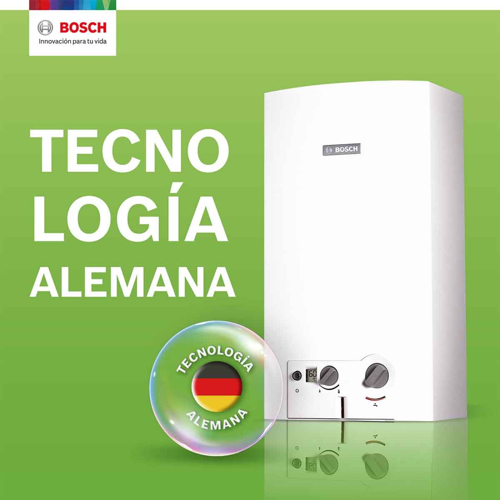 Calentador Instantaneo 3 Servicios Gas Lp 16l Minimaxx Bosch