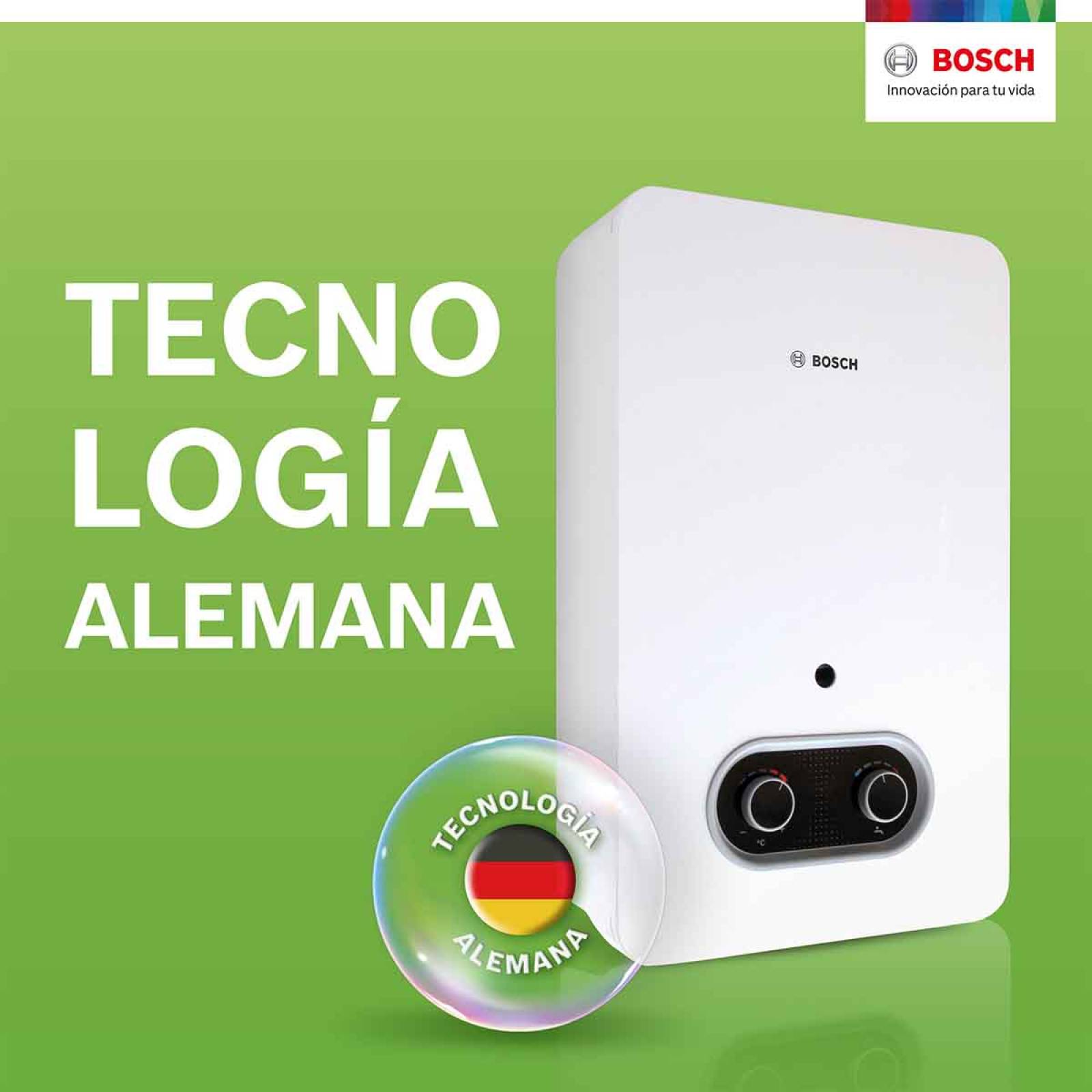 Calentador Instantaneo 2 Servicios Gas Nat 13l Confort Bosch 