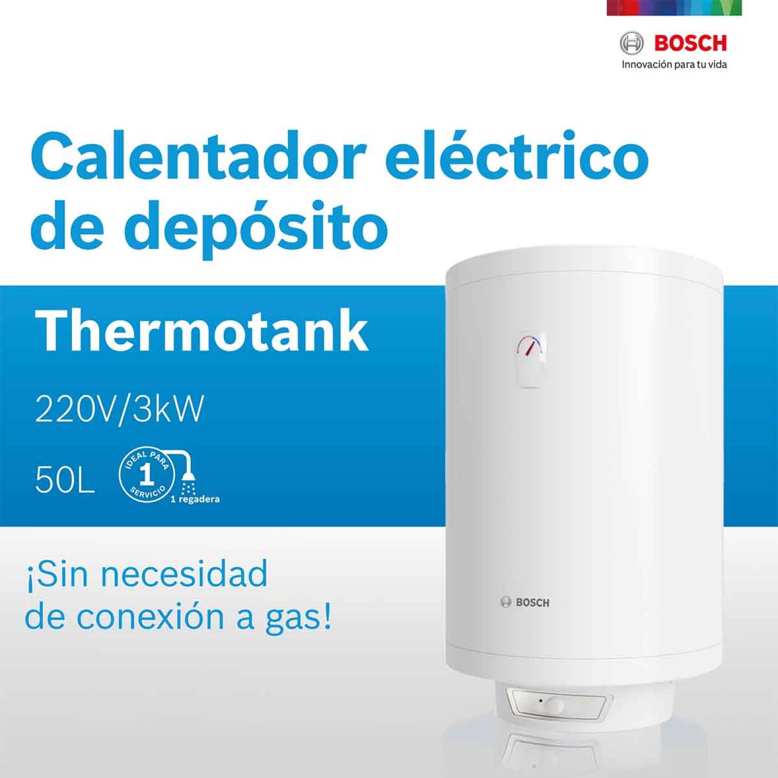 Calentador Electrico 1 Servicio 50 Litros Thermotank Bosch 