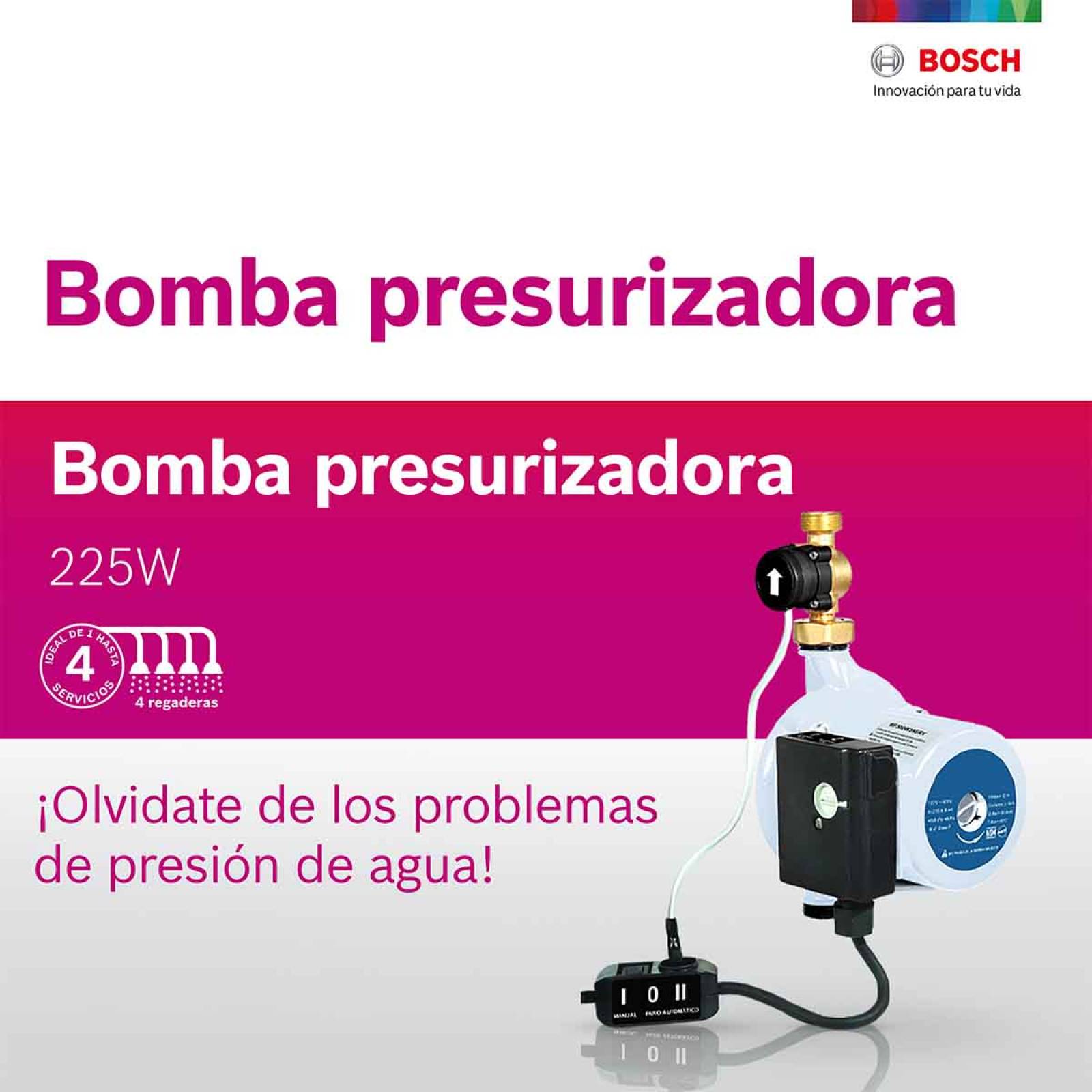 Bomba Presurizadora 225 Kw 3 Servicios Para Calentador Bosch 