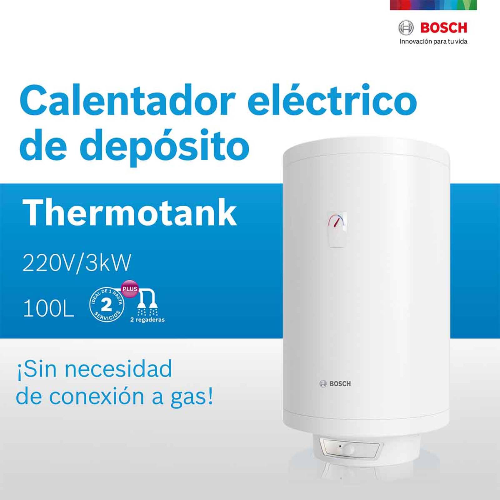 Calentador Electrico 3 Servicios 100 Litros Thermotank Bosch