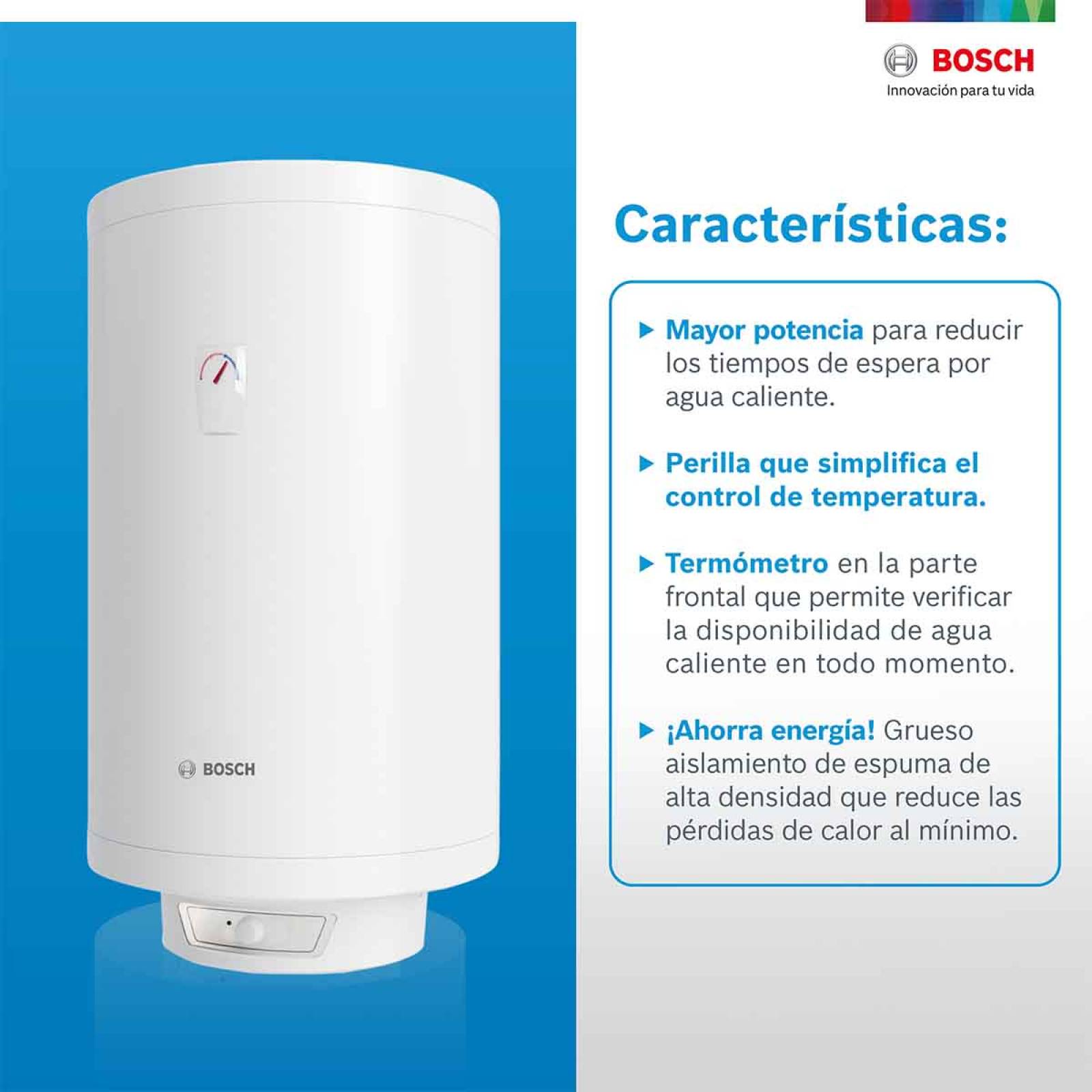 Calentador Electrico 3 Servicios 100 Litros Thermotank Bosch