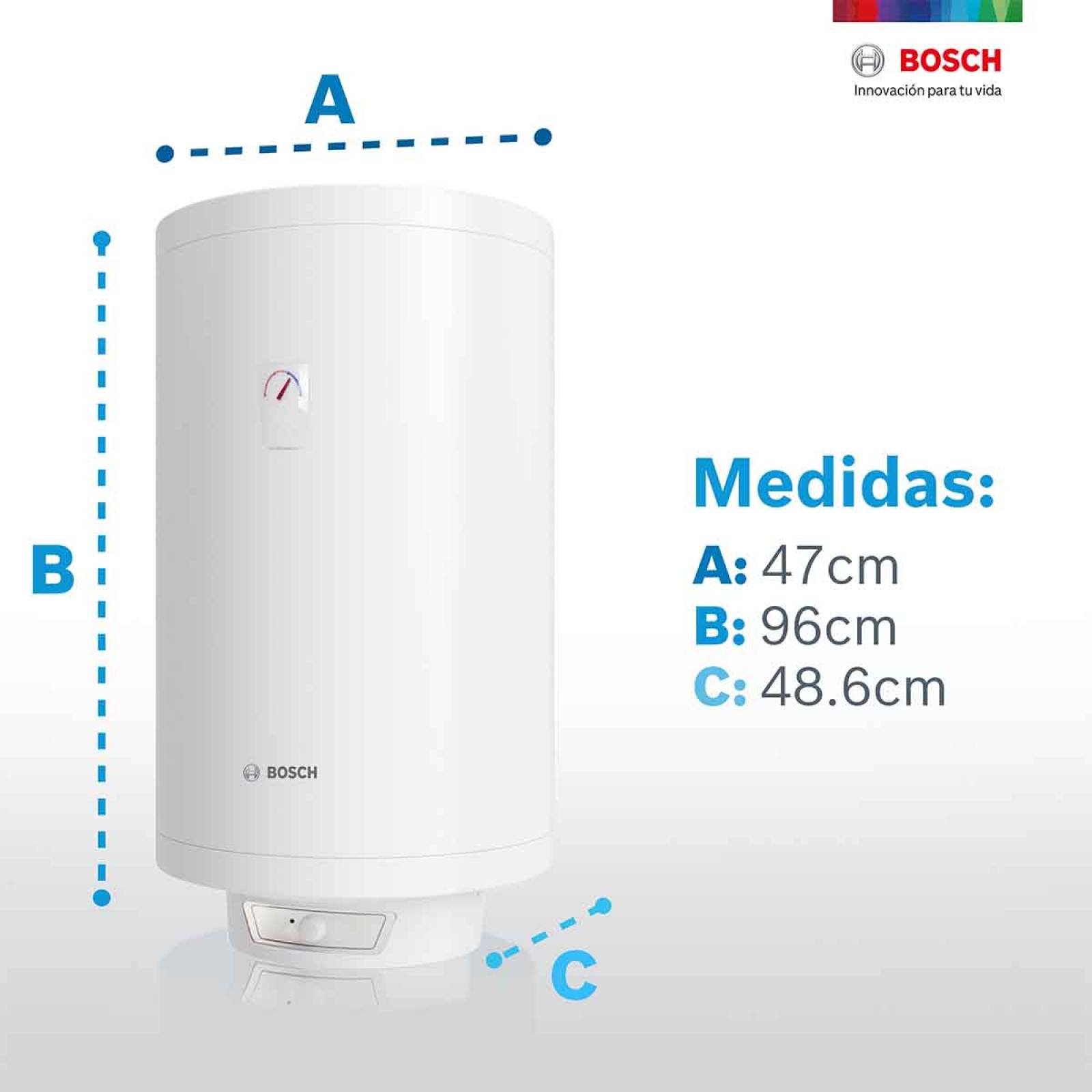 Calentador Electrico 3 Servicios 100 Litros Thermotank Bosch