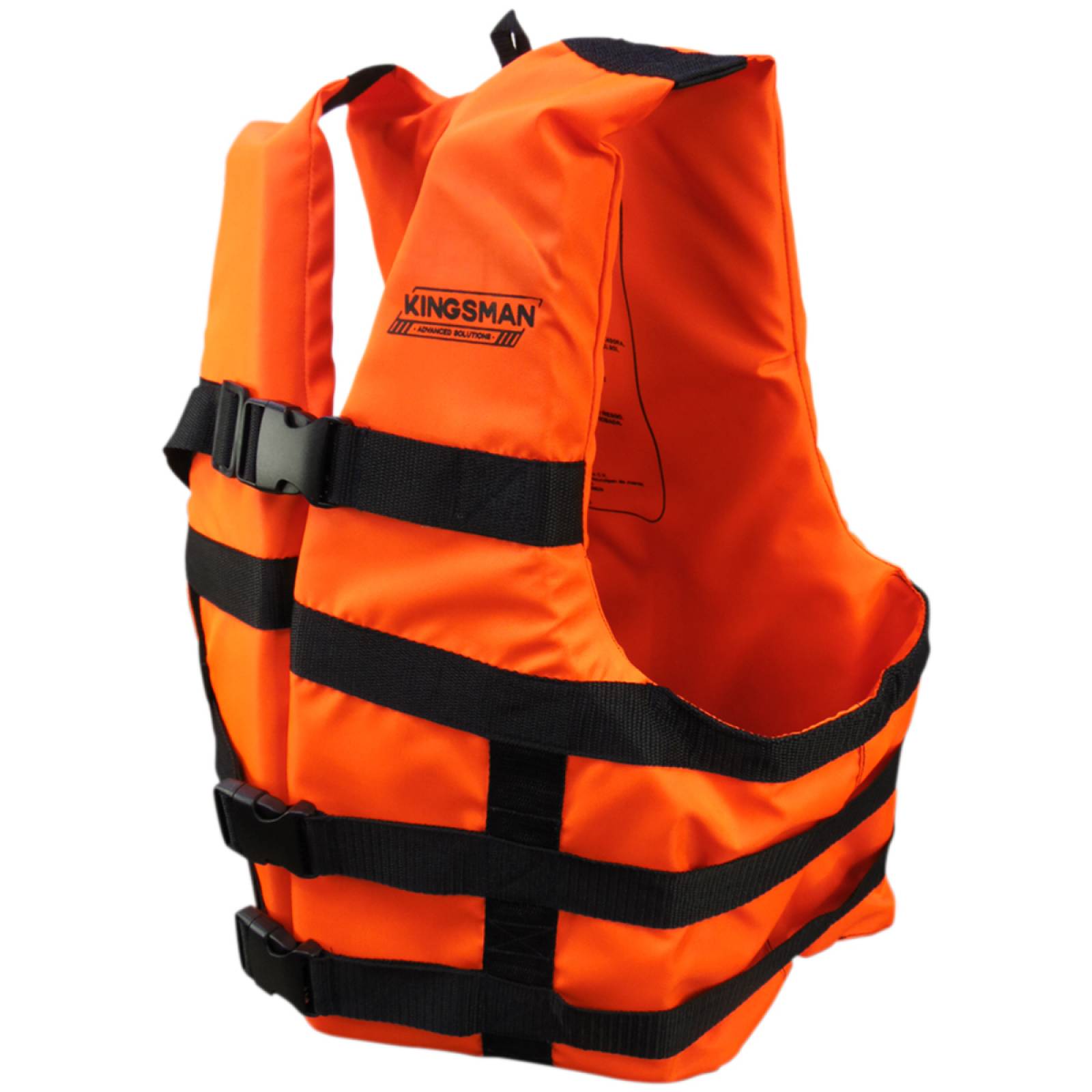 Chaleco Salvavidas Fluorescente Naranja Extra Grande Adulto 