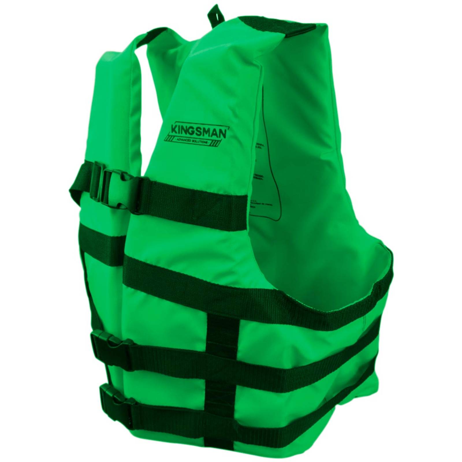 Chaleco Salvavidas Fluorescente Verde Talla Infantil Niños 