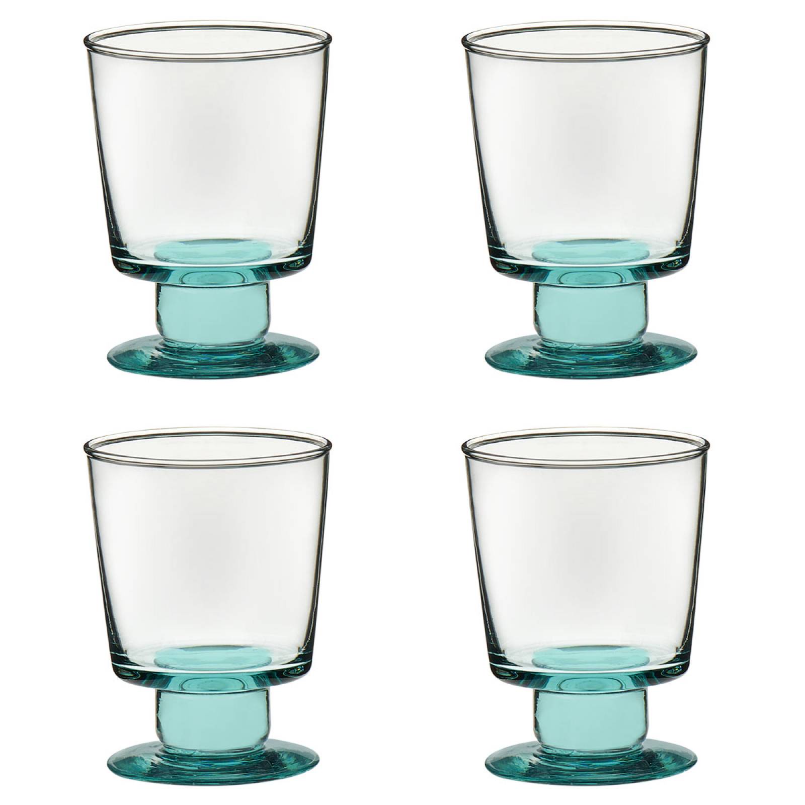 Juego Copas Vasos Vidrio 4 Pzas Luna Prologue Hogar Libbey 