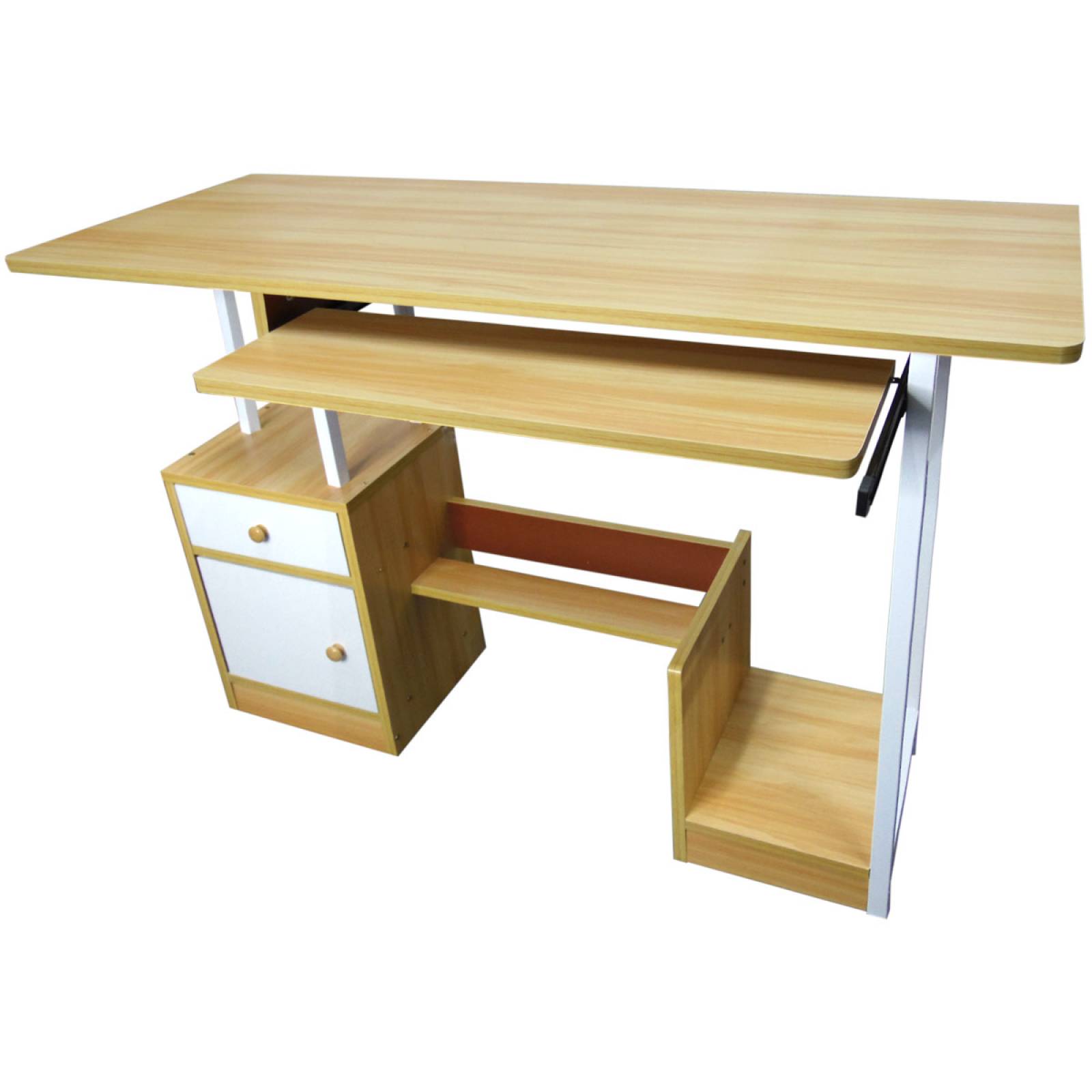 Escritorio Repisa Juvenil De Computadora Estudiantil Moderno