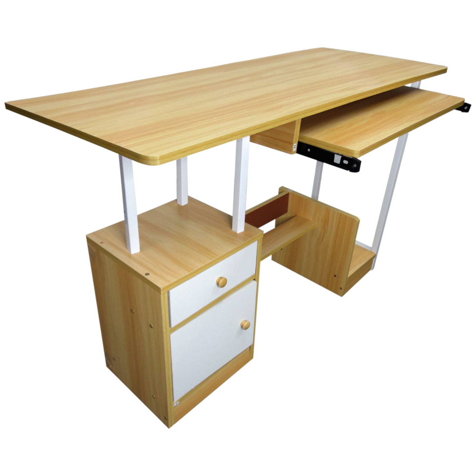 Escritorio Repisa Juvenil De Computadora Estudiantil Moderno