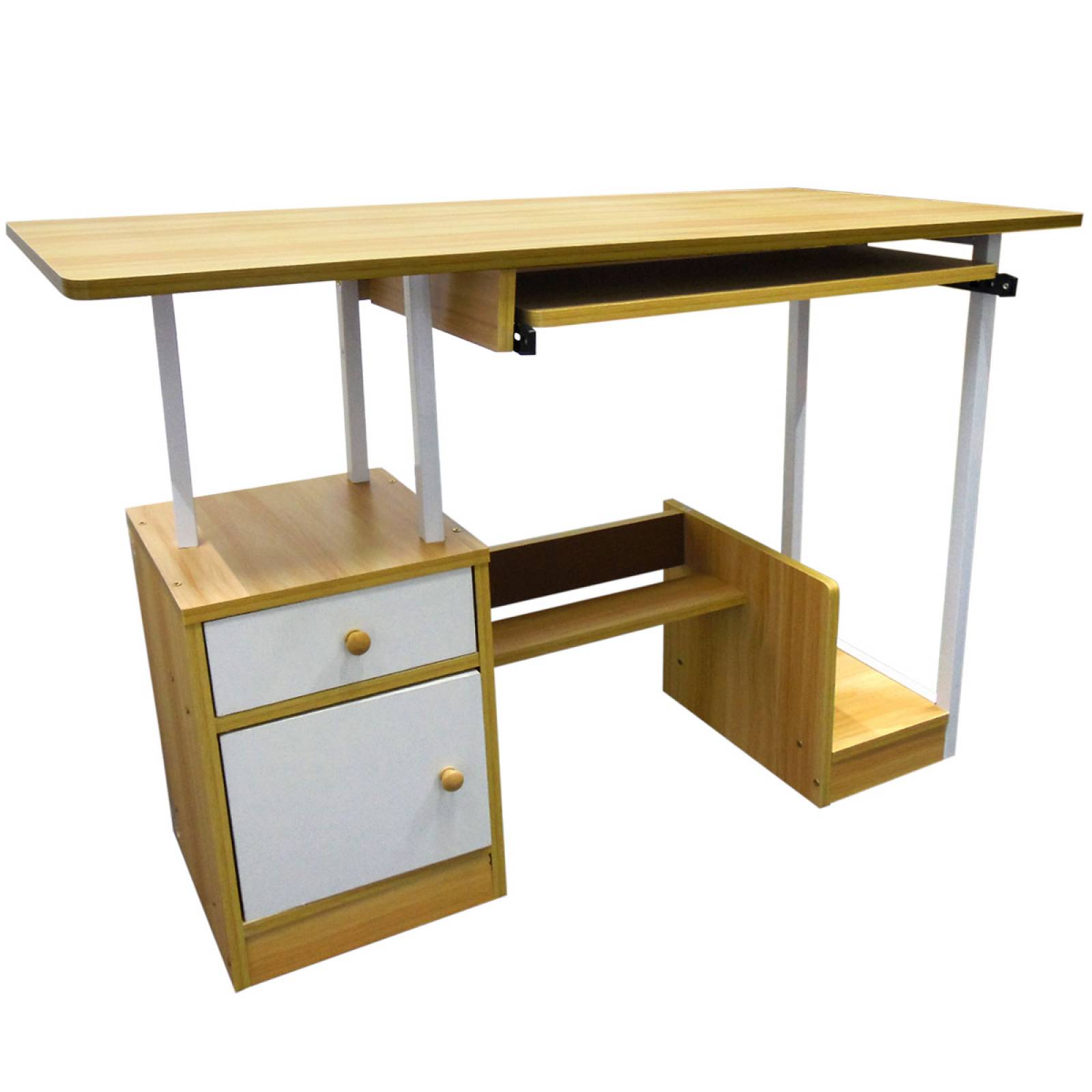 Escritorio Repisa Juvenil De Computadora Estudiantil Moderno