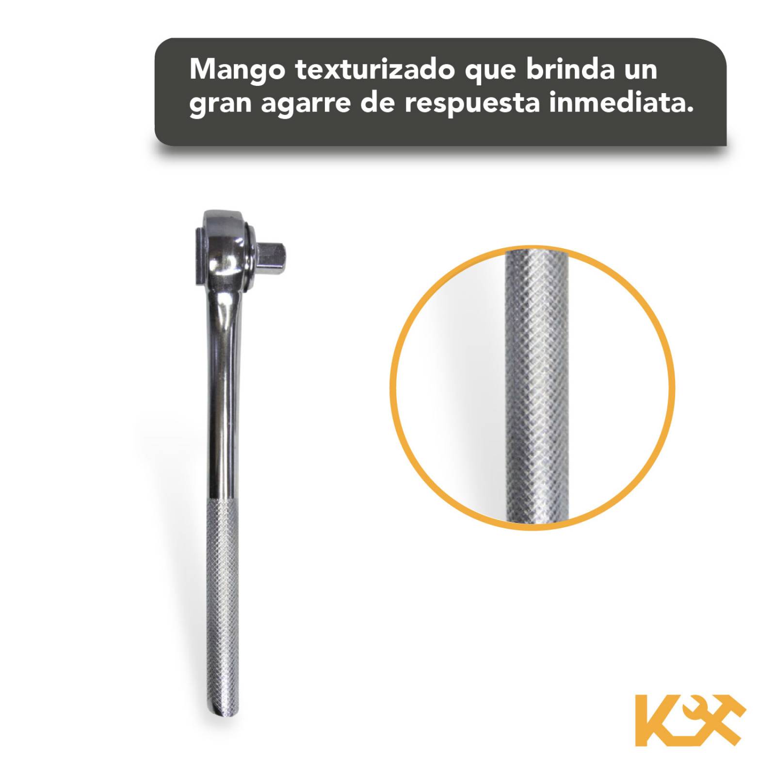 Herramienta Matraca Dado Hexagonal Universal 1/4-3/4in 3 Pzs 