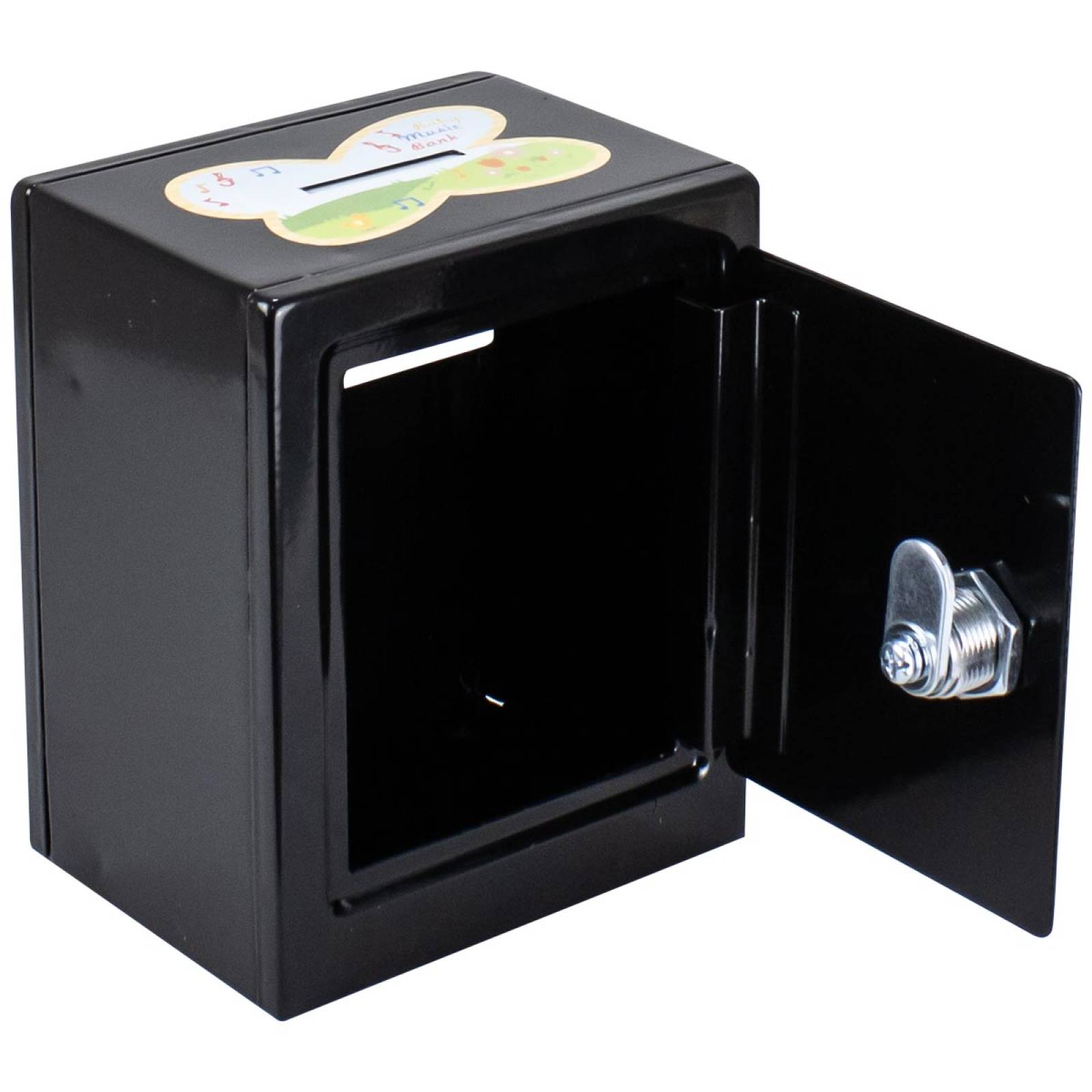 Caja Metalica Alcancia Musical 