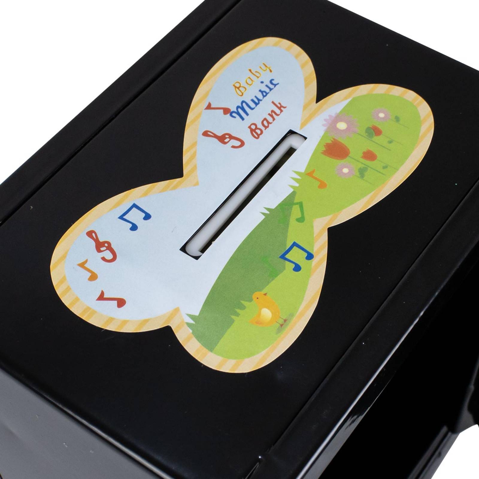 Caja Metalica Alcancia Musical 