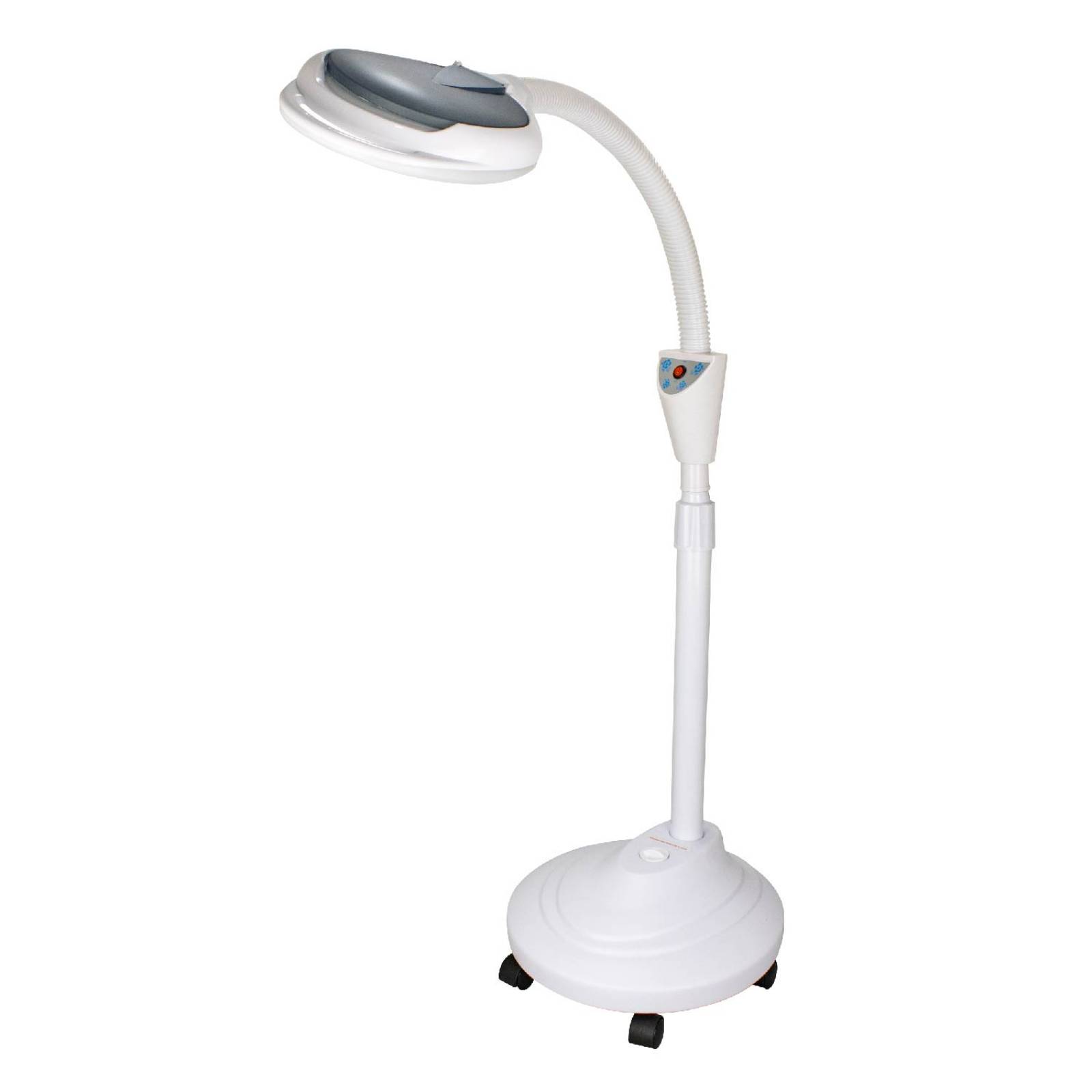 Lupa Lampara Estetica Pedestal 8x Spa Facial Faciales De Led