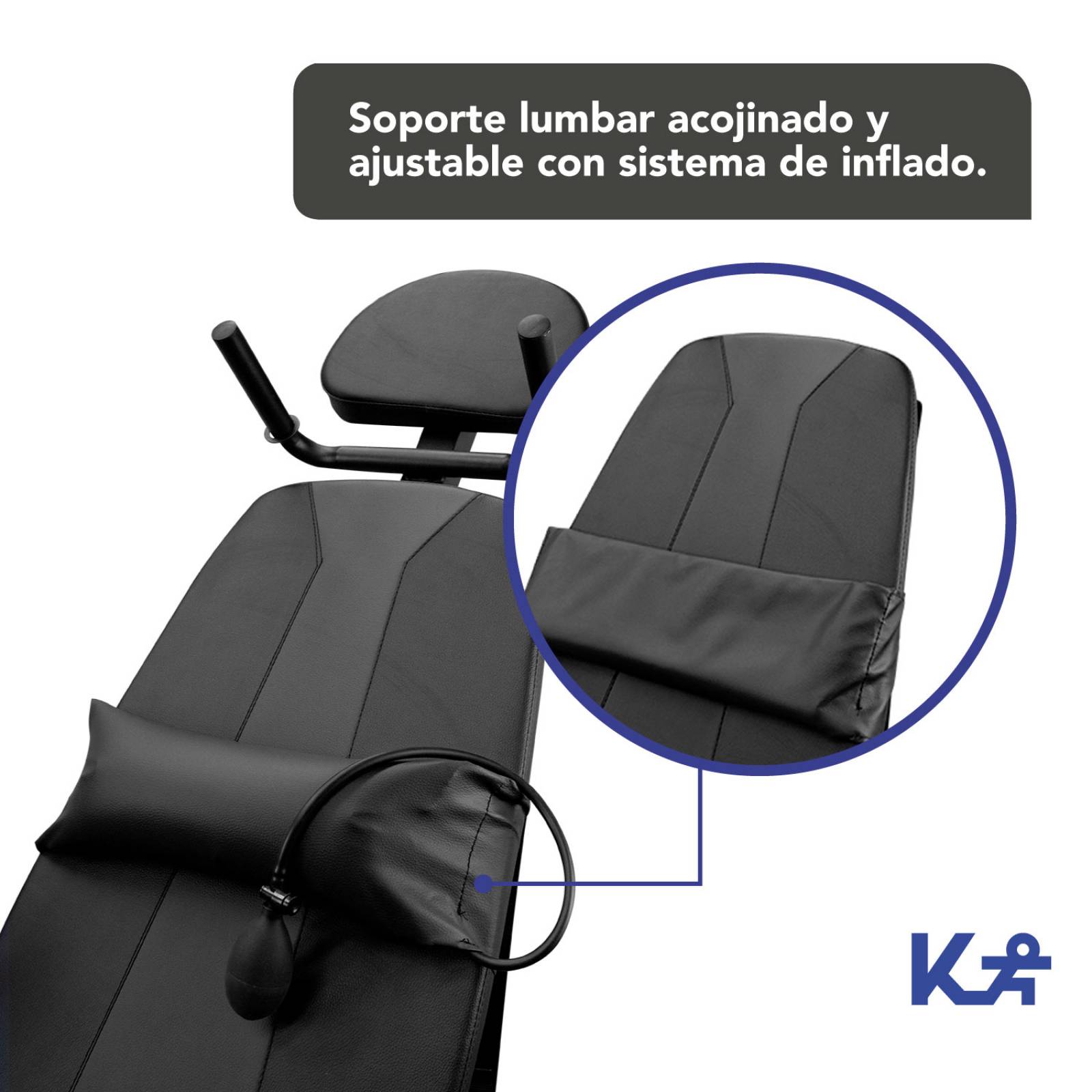 Tabla Inversion Cinturon Seguridad Terapia Espalda Columna Negro