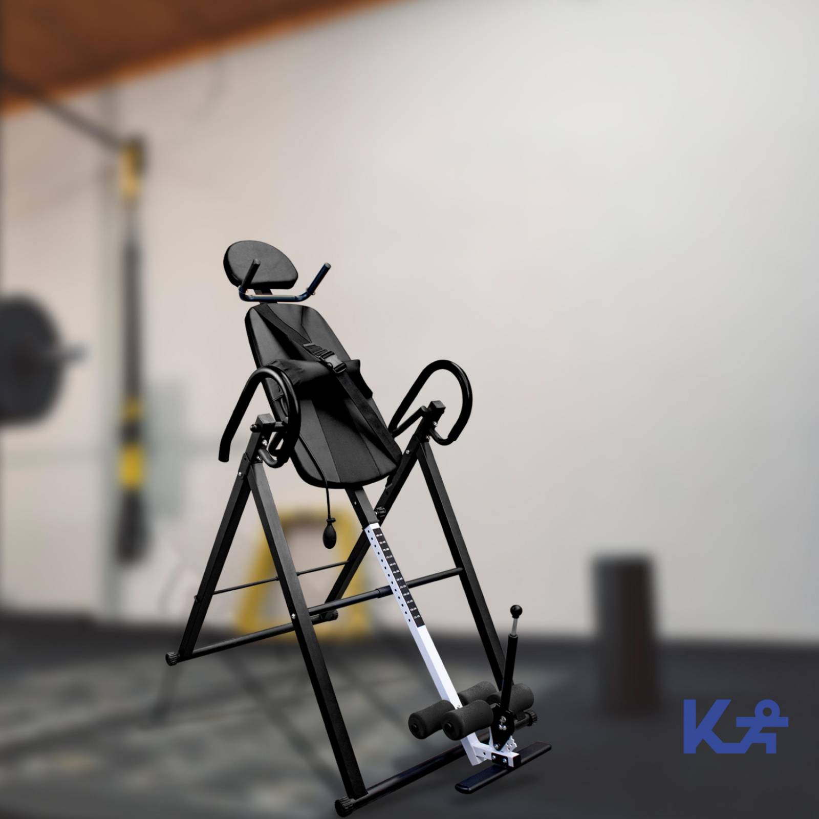 Tabla Inversion Cinturon Seguridad Terapia Espalda Columna Negro
