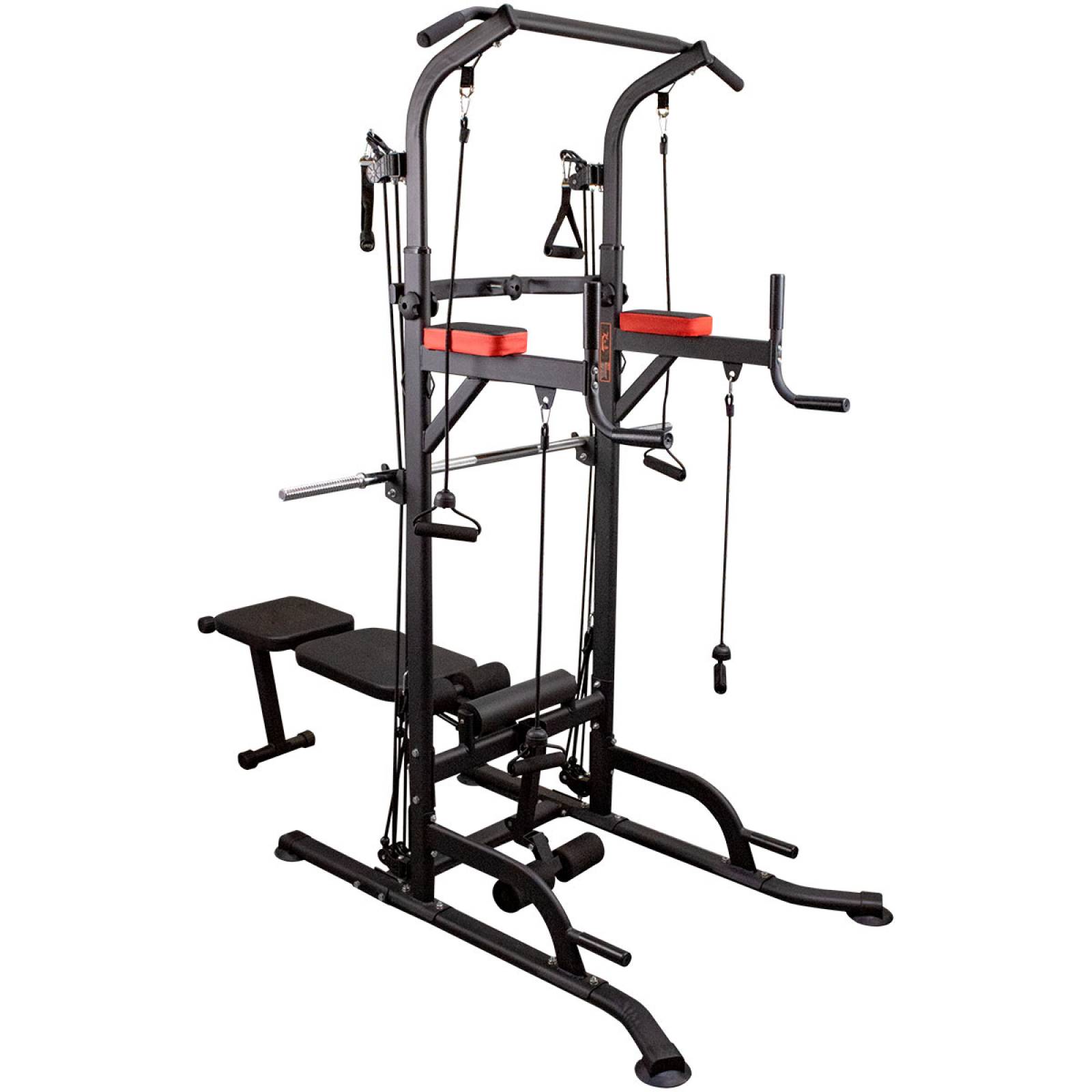 Multiestacion Ejercicio Banco Abdominales Fondos Pesas Press 