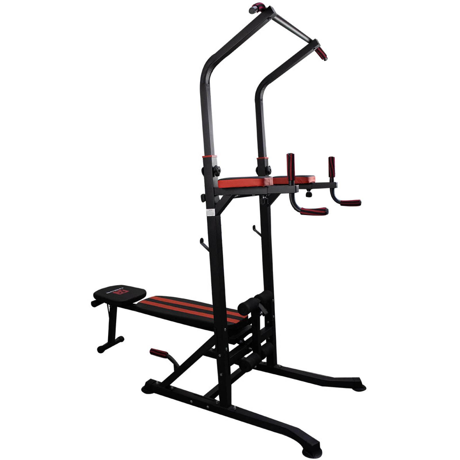 Torre Dominadas Banco Multiposiciones De Pesas Ejercicio Gym 