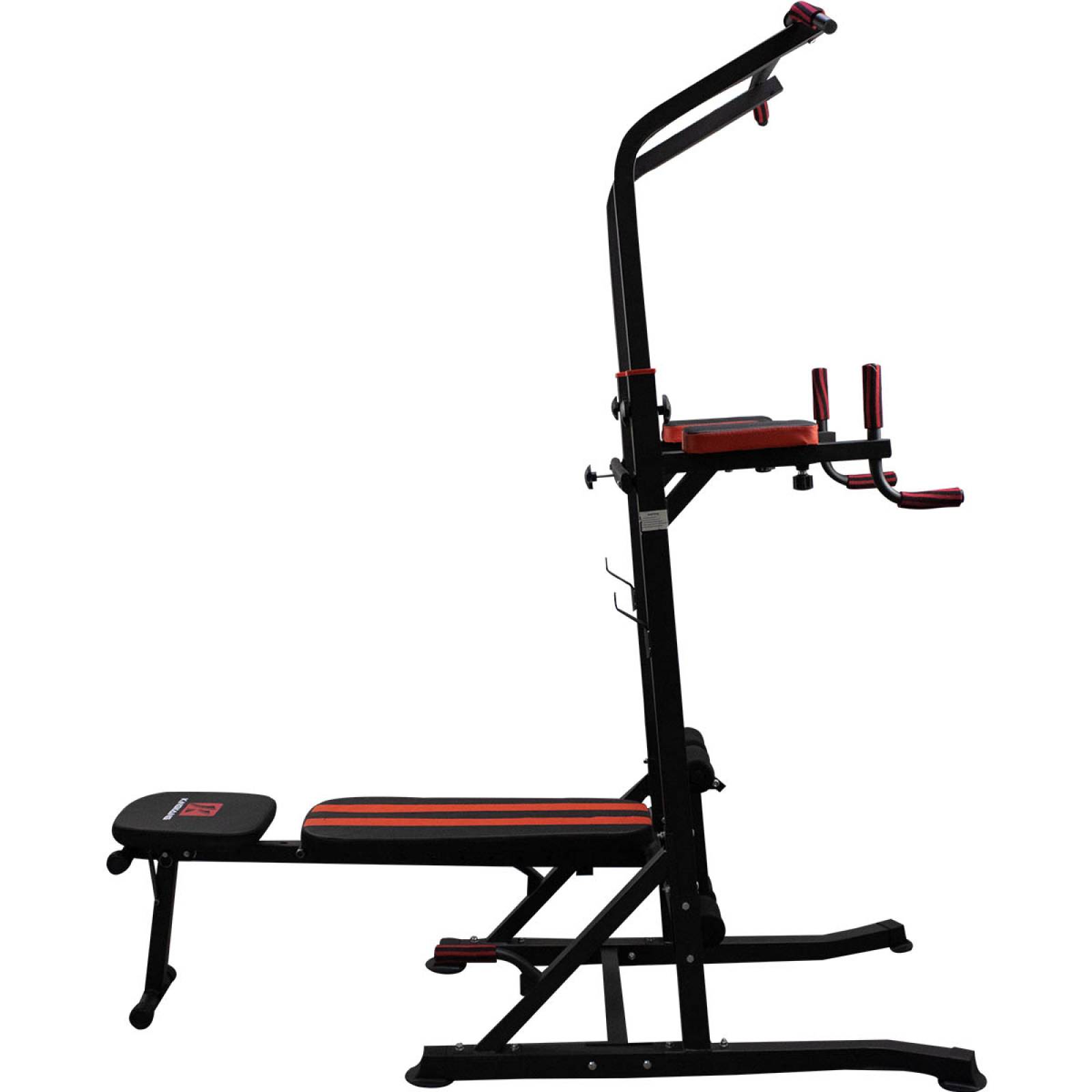 Torre Dominadas Banco Multiposiciones De Pesas Ejercicio Gym 