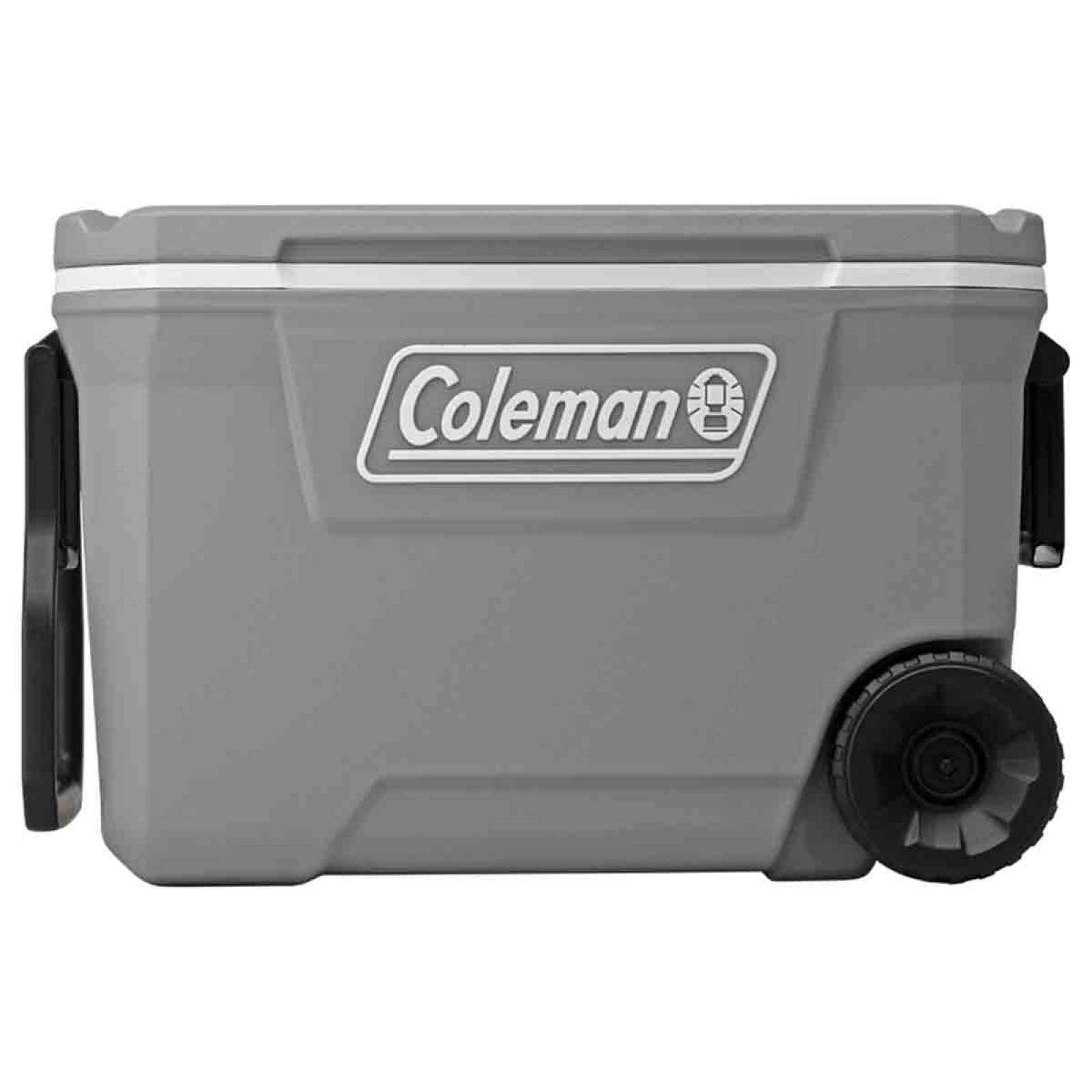 Hielera Portatil 58lts Cooler Ruedas 62qt 101 Latas Coleman 