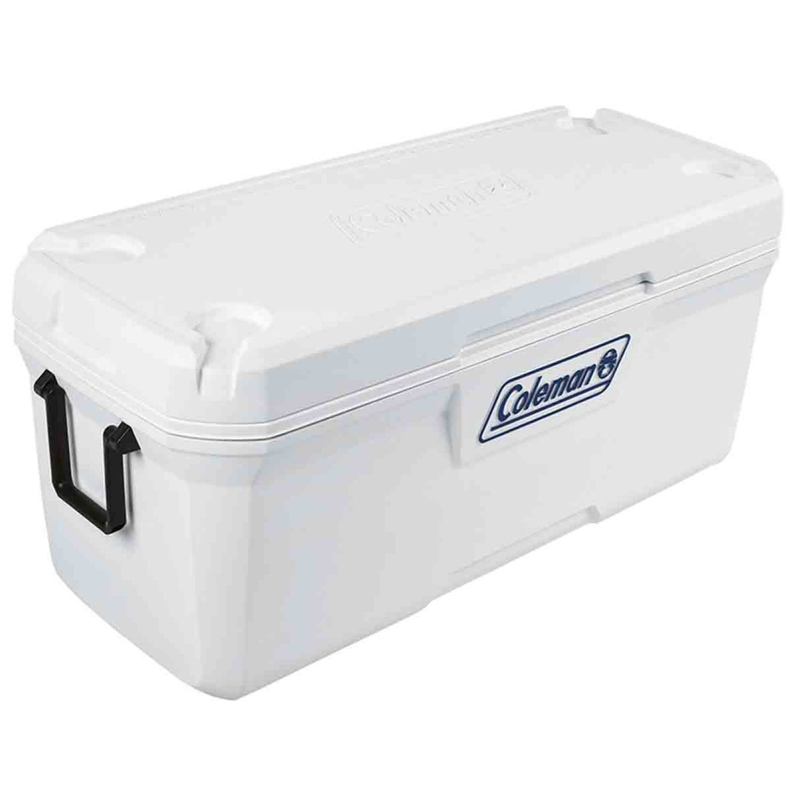Hielera Cooler Blanca 120qt 204 Latas Asas 113l Frio Coleman 