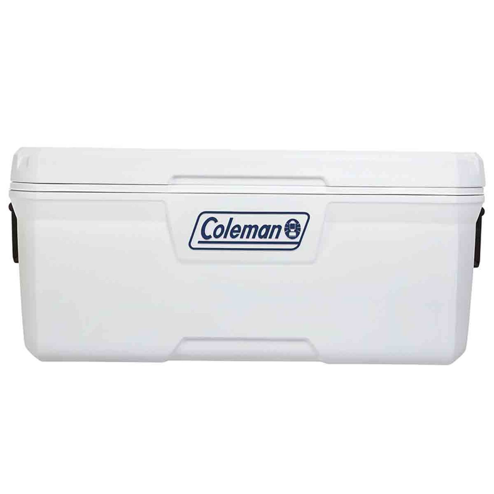 Hielera Cooler Blanca 120qt 204 Latas Asas 113l Frio Coleman 