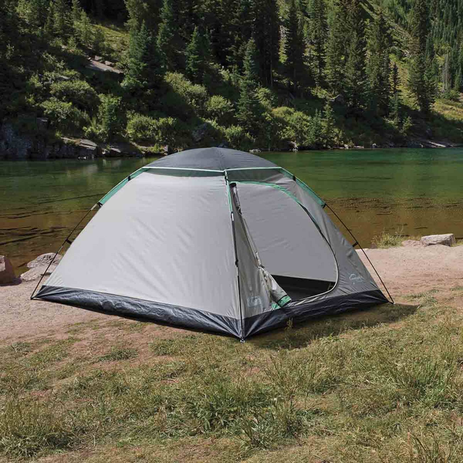 Tienda Casa De Campaña Portatil Coleman 4 Personas Camping 