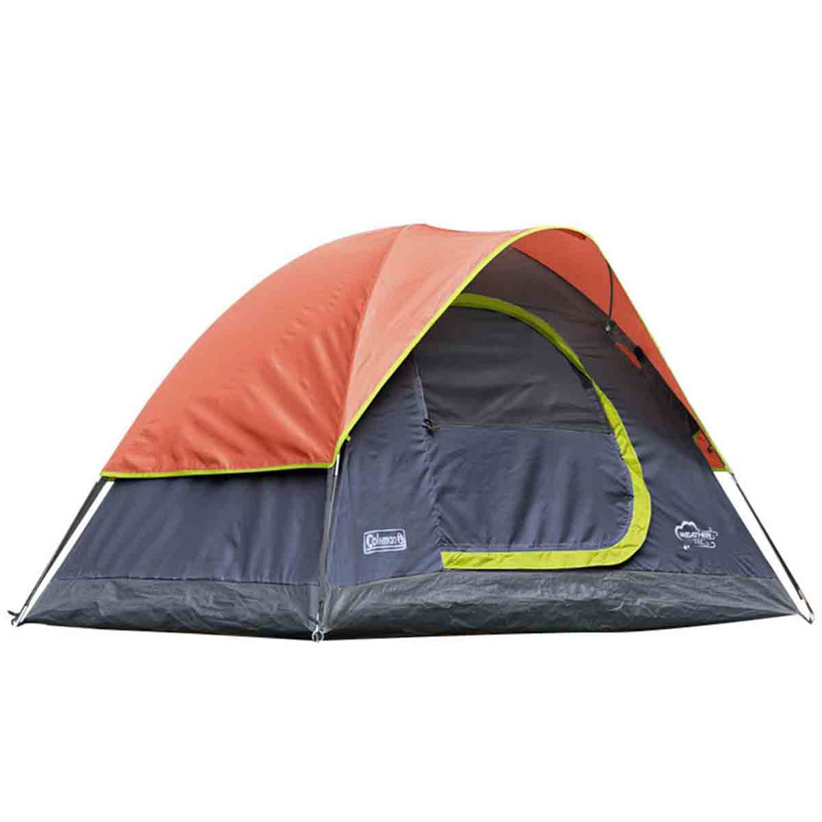 Tienda Casa De Campaña 2 Personas Acampar Portatil Coleman