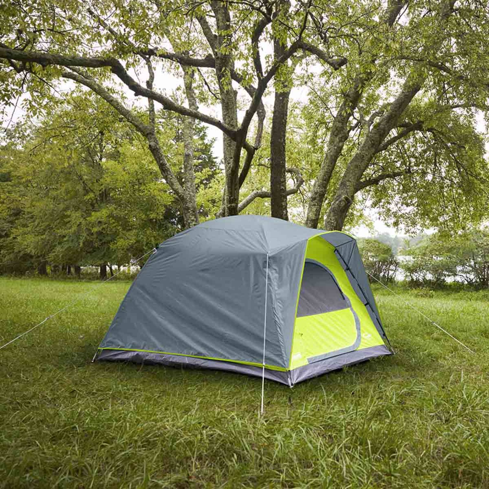 Tienda Casa Campaña 4 Personas Acampar Playa Camping Coleman 