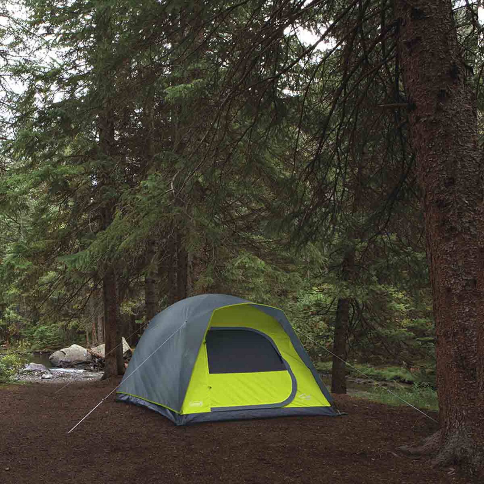 Tienda Casa Campaña 4 Personas Acampar Playa Camping Coleman 