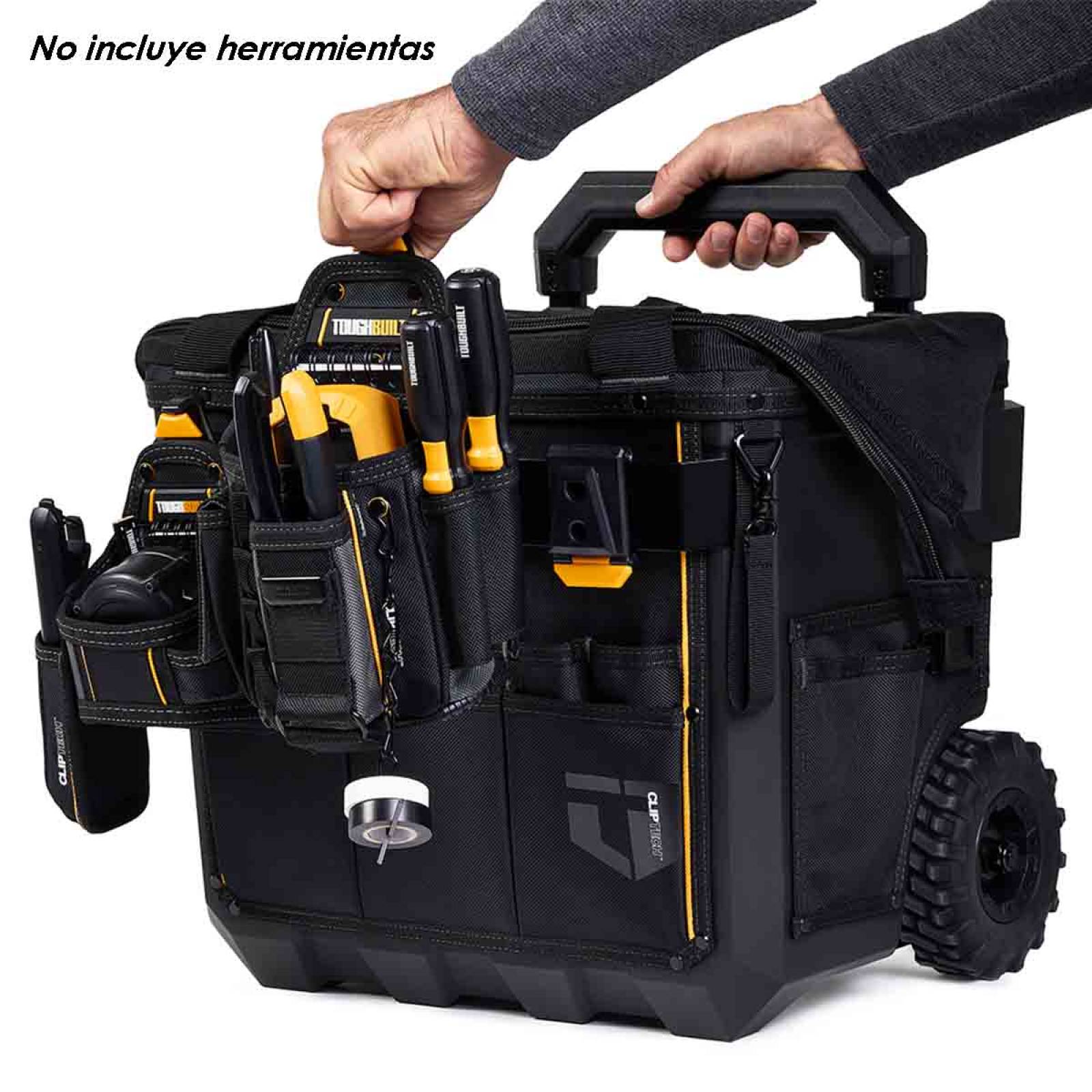 Caja Porta Herramientas Con Ruedas Toughbuilt Plastica Nylon 