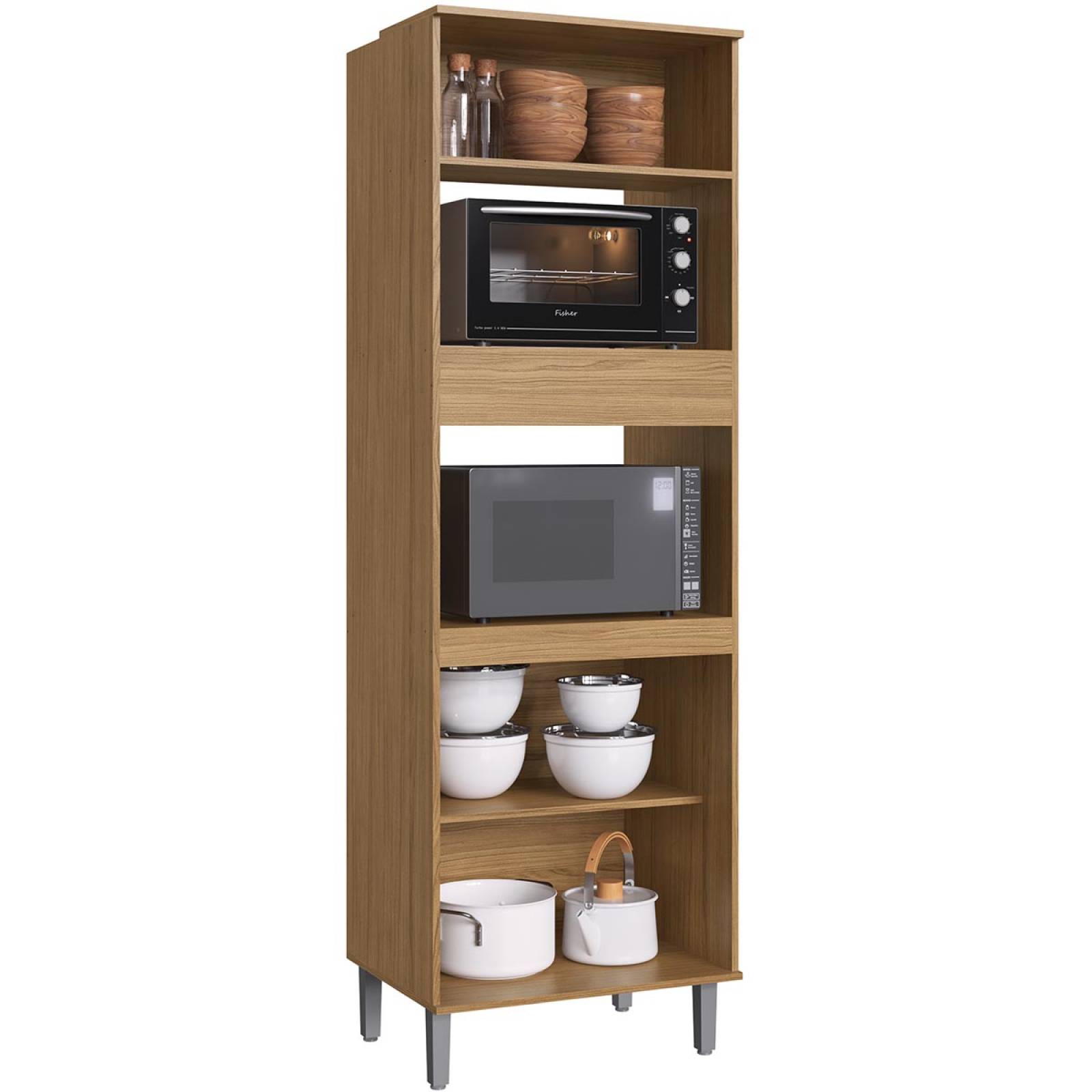 Despensero Gabinete Mueble Cocina Alacena Organizador 212cm 