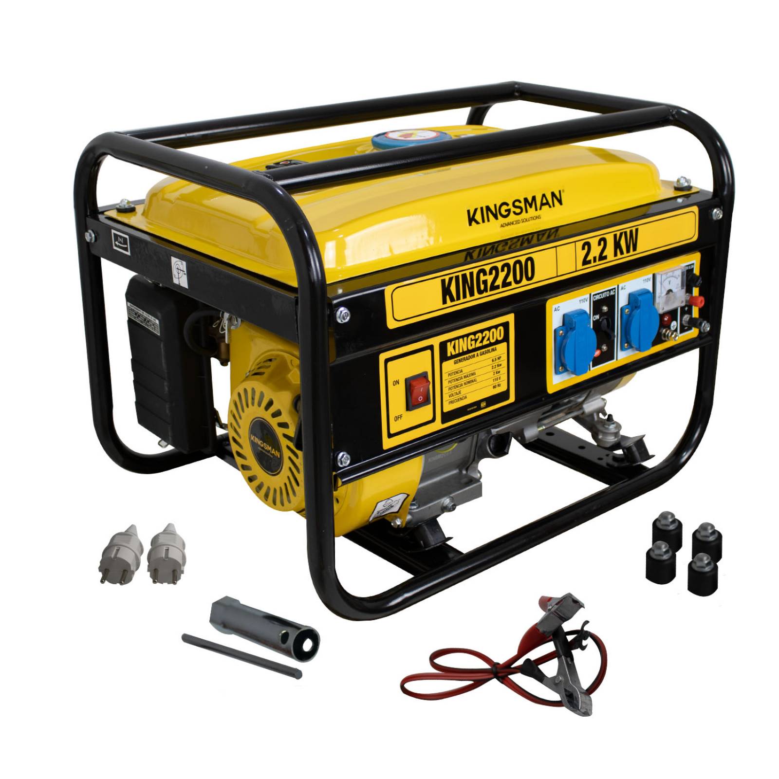 Generador Gasolina 2200w 110v Planta Luz Corriente Electrica 