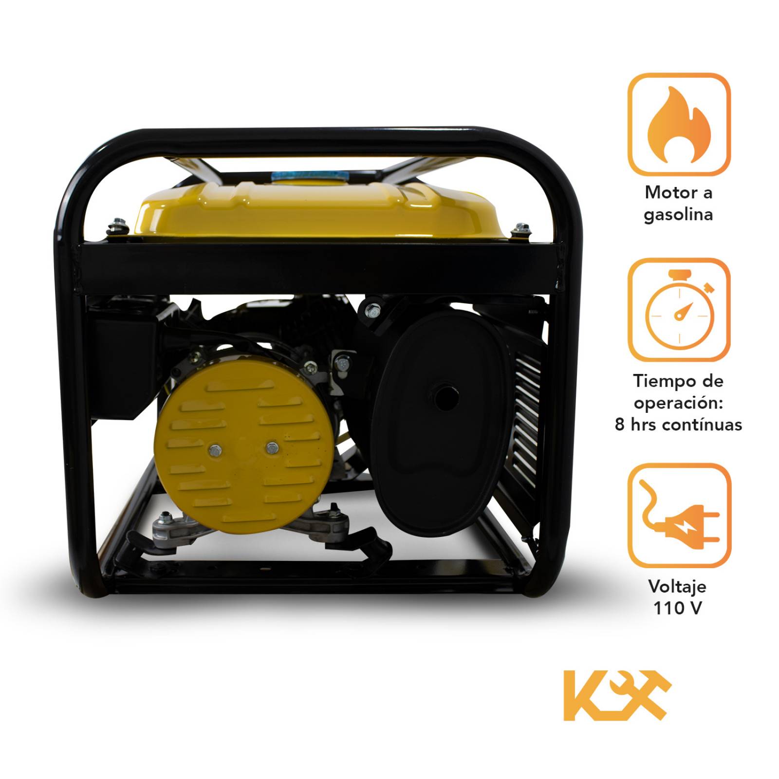 Generador Gasolina 2200w 110v Planta Luz Corriente Electrica 