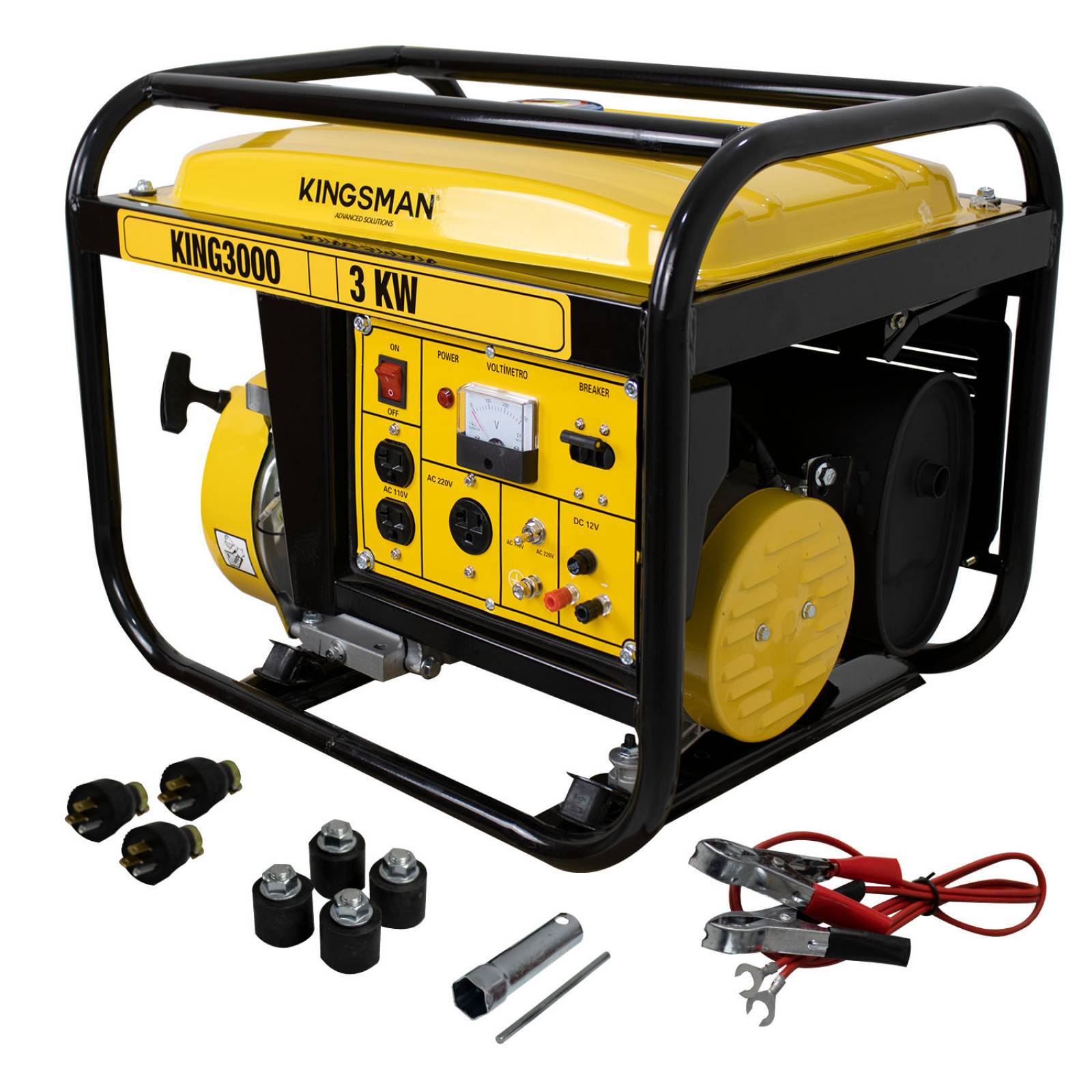 Generador Gasolina Portatil 3000w 110/220v Bivoltaje 